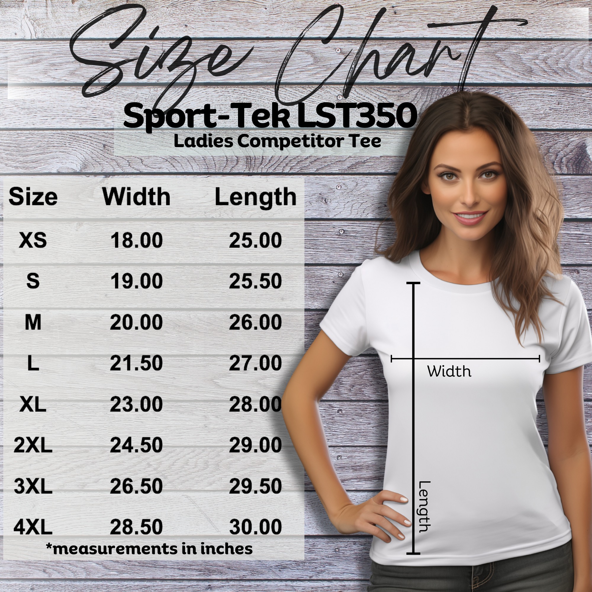 Tennis Ladies Competitor Tee - Sporty Activewear,  Moisture Wicking, Fitness Shirt, Tennis Gift, Workout Tee, Athletic Top, Original Design product thumbnail image