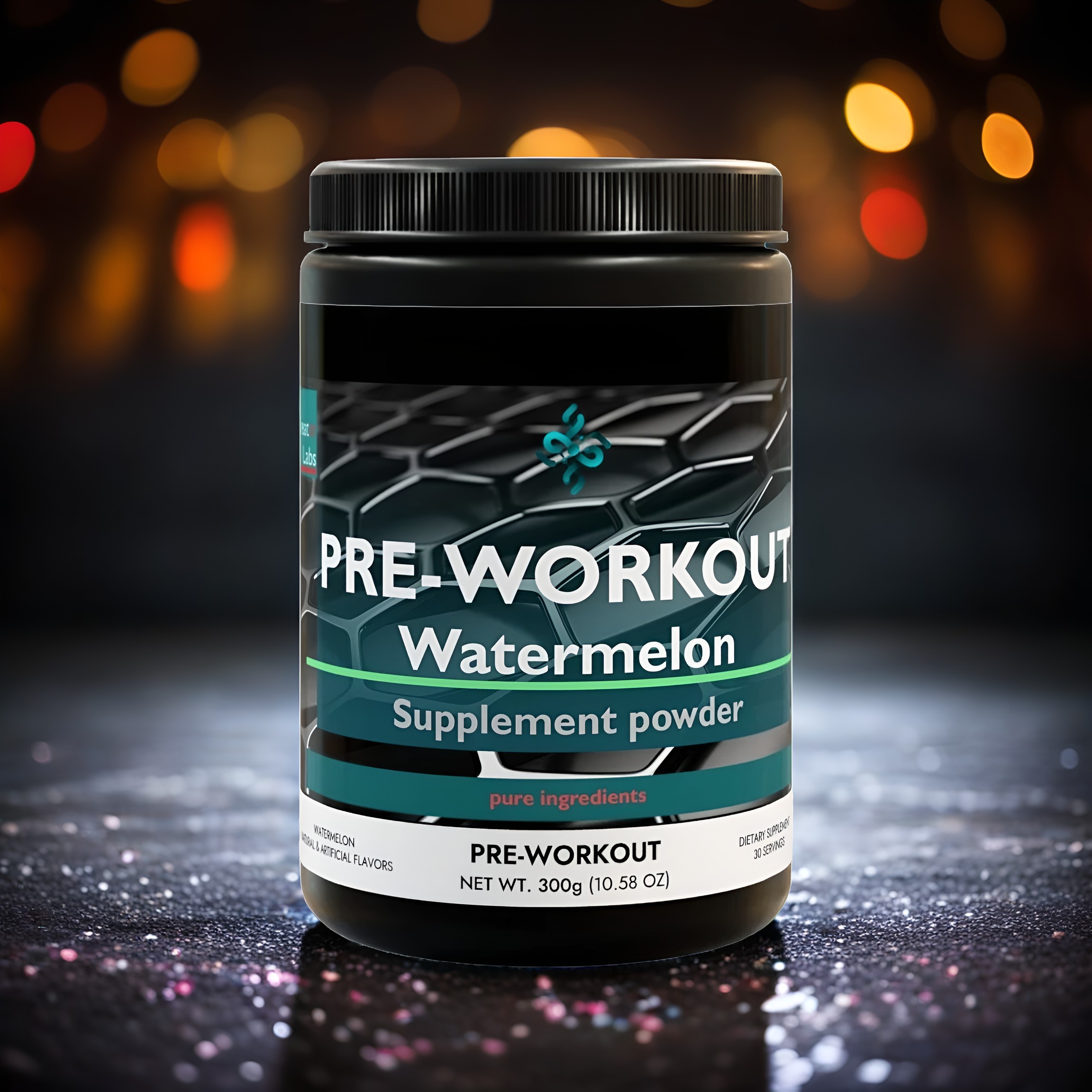 Pre-Workout Supplement, Watermelon (300g, 10.58oz) product thumbnail image Pre-Workout Supplement, Watermelon (300g, 10.58oz) product thumbnail image
