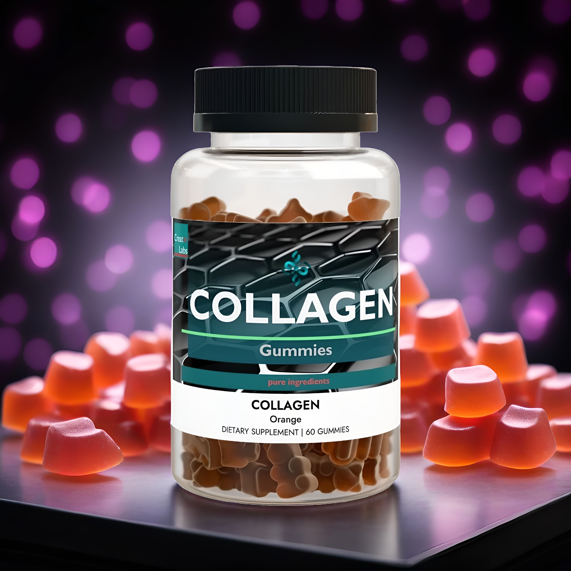Collagen Gummies (60 Gummies) product thumbnail image Collagen Gummies (60 Gummies) product thumbnail image