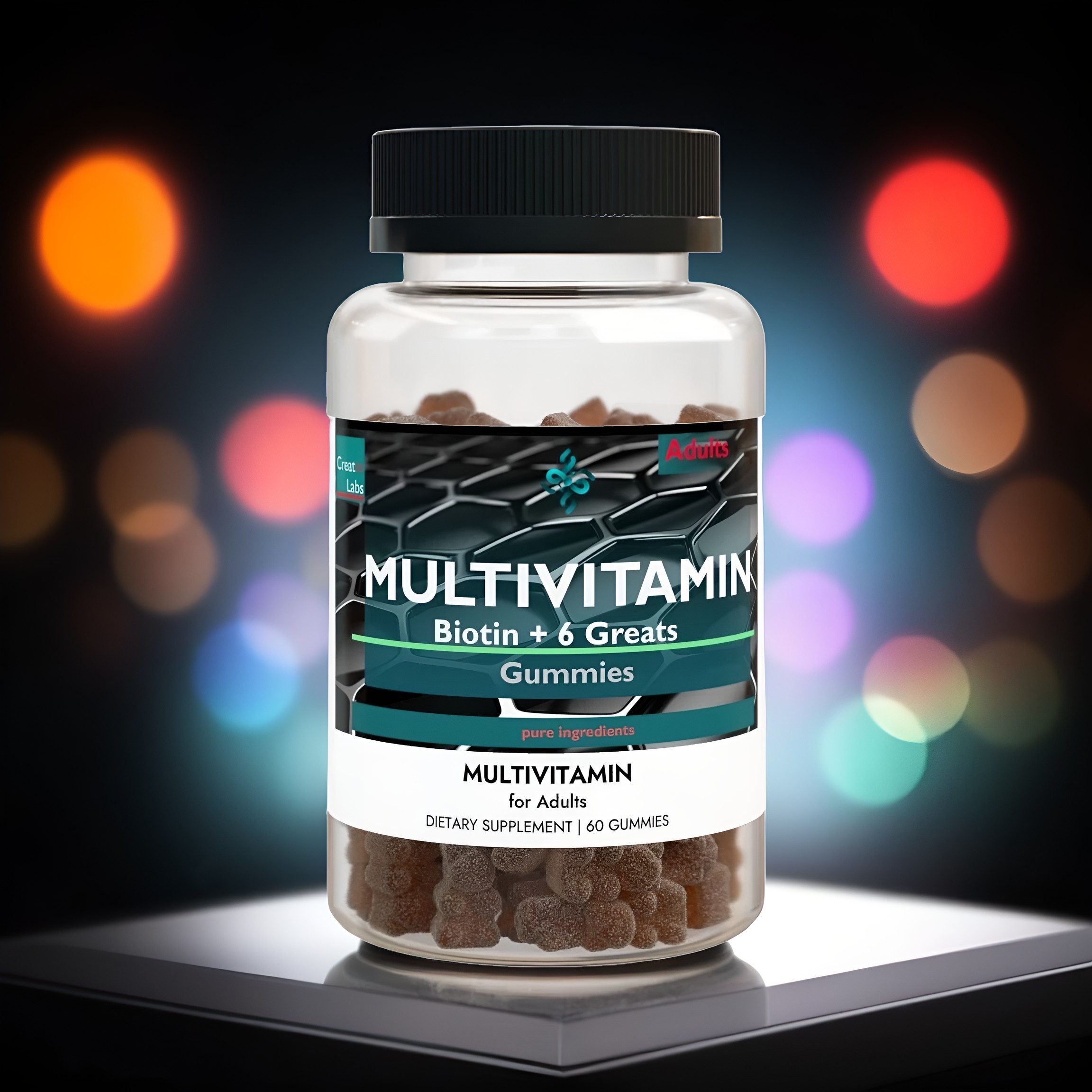 Multivitamin Gummies for Adults (60 Gummies)
