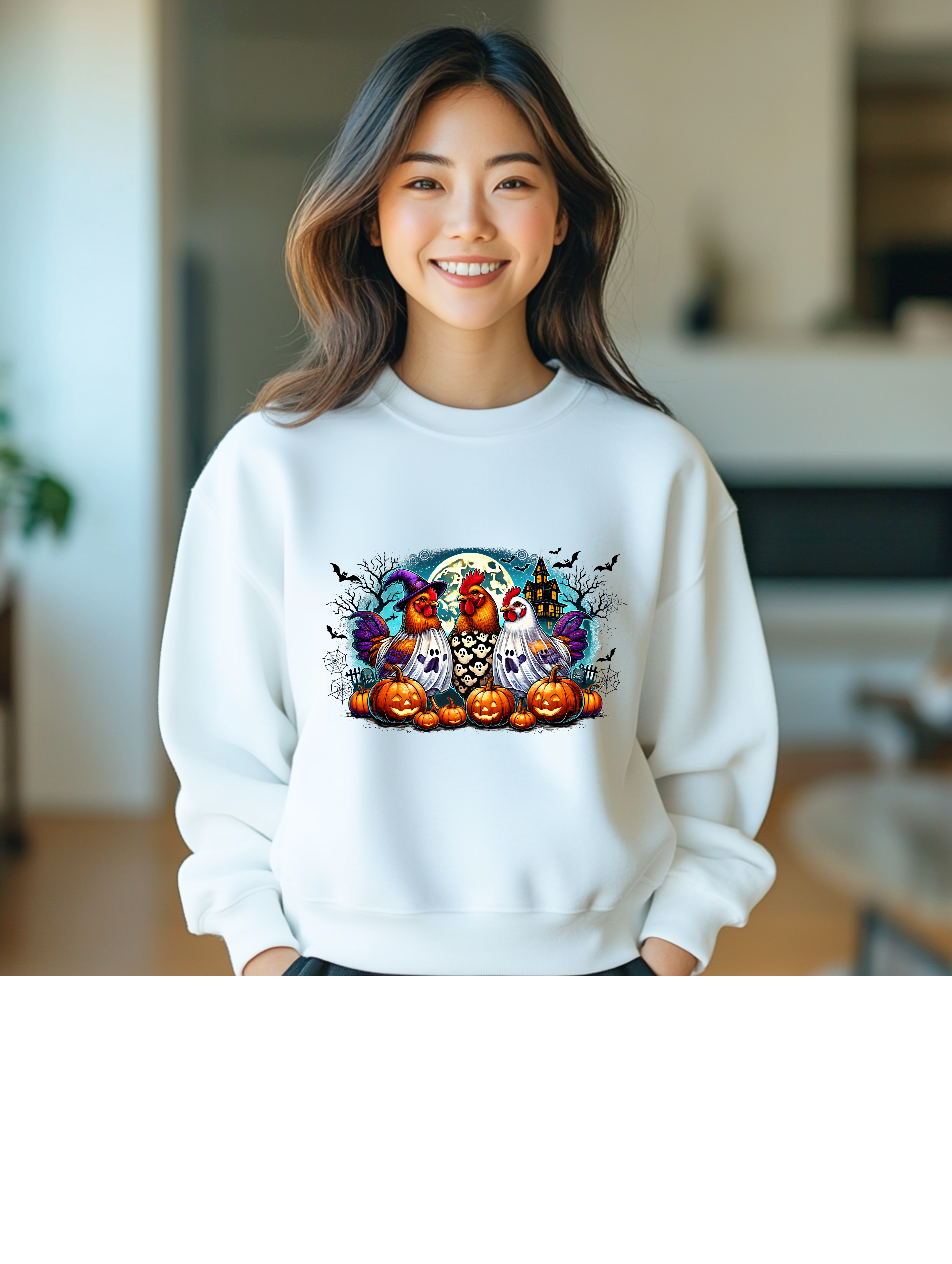 Halloween Graphic gildan 2400 Long Sleeve Tee, Scary Costume Shirt, Fall Fashion Apparel, Perfect for Halloween Parties, Unique Gift Idea product thumbnail image