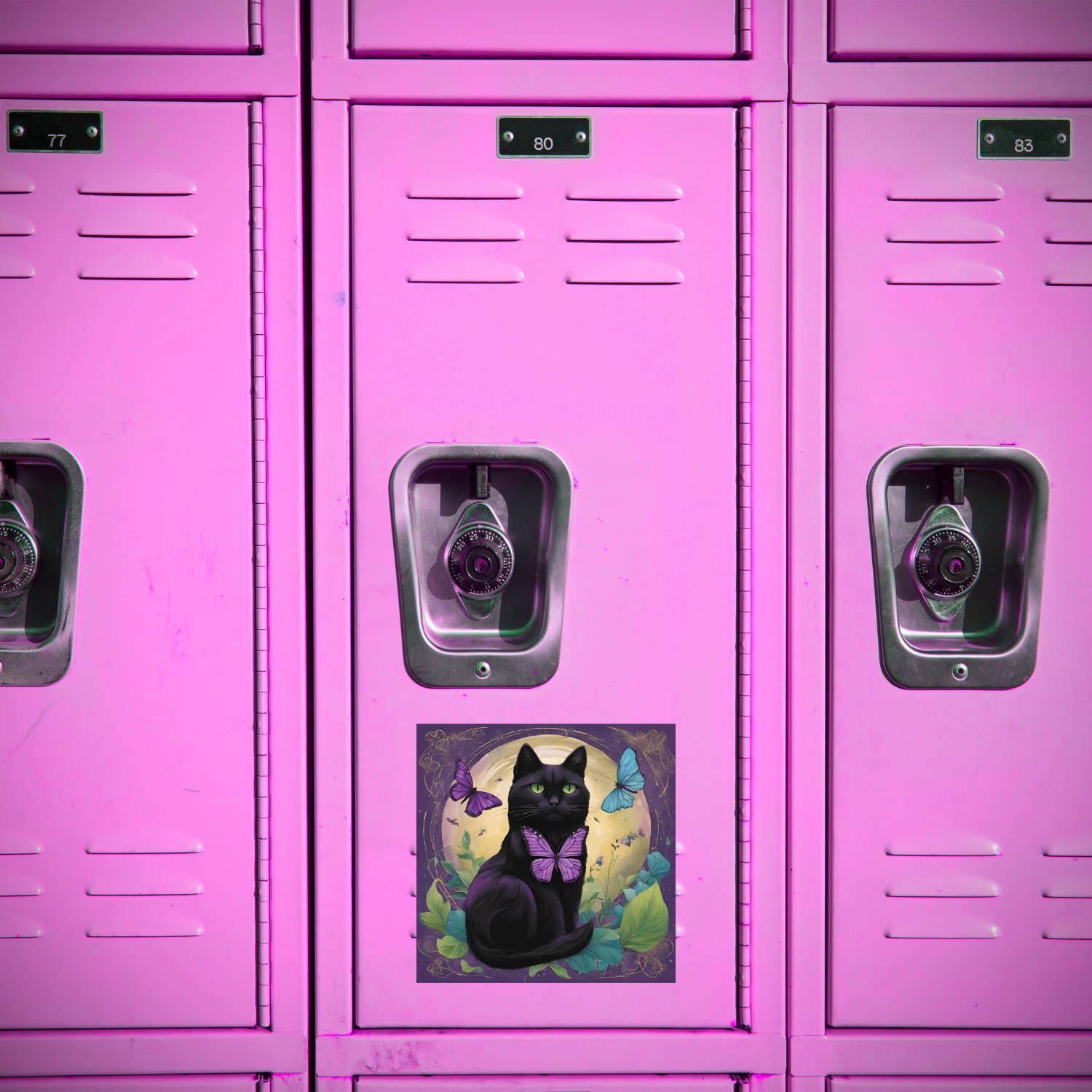 Mystical Blacke Cat Bow Tie Witchy Stickers – Cute Gifted Cats w/ Evil Ey, Butterfliez & Charmz – Whimsy for Laptop, Bottle, Journal product thumbnail image Mystical Blacke Cat Bow Tie Witchy Stickers – Cute Gifted Cats w/ Evil Ey, Butterfliez & Charmz – Whimsy for Laptop, Bottle, Journal product thumbnail image