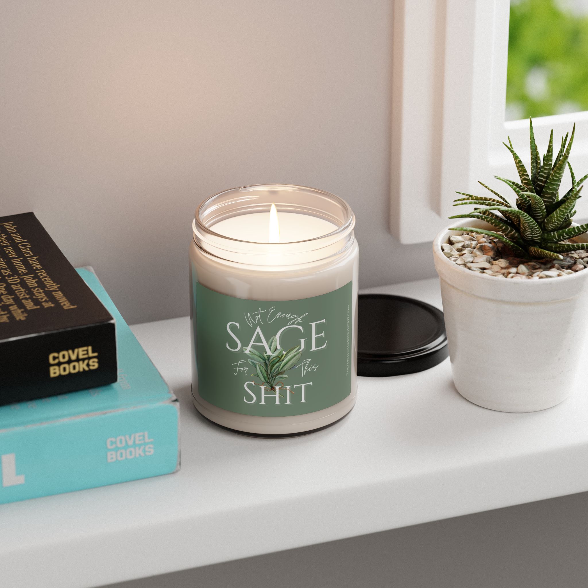'Not Enough Sage for this Shit'- Soy Candle product thumbnail image 'Not Enough Sage for this Shit'- Soy Candle product thumbnail image