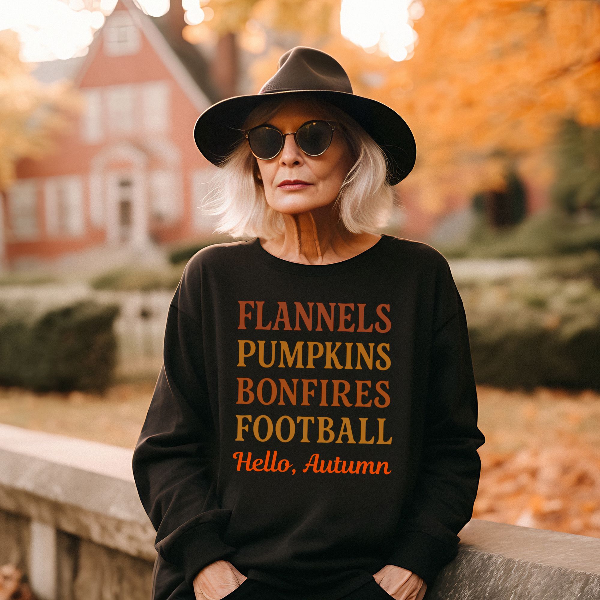 Hello Autumn Fall Sweatshirt  product thumbnail image
