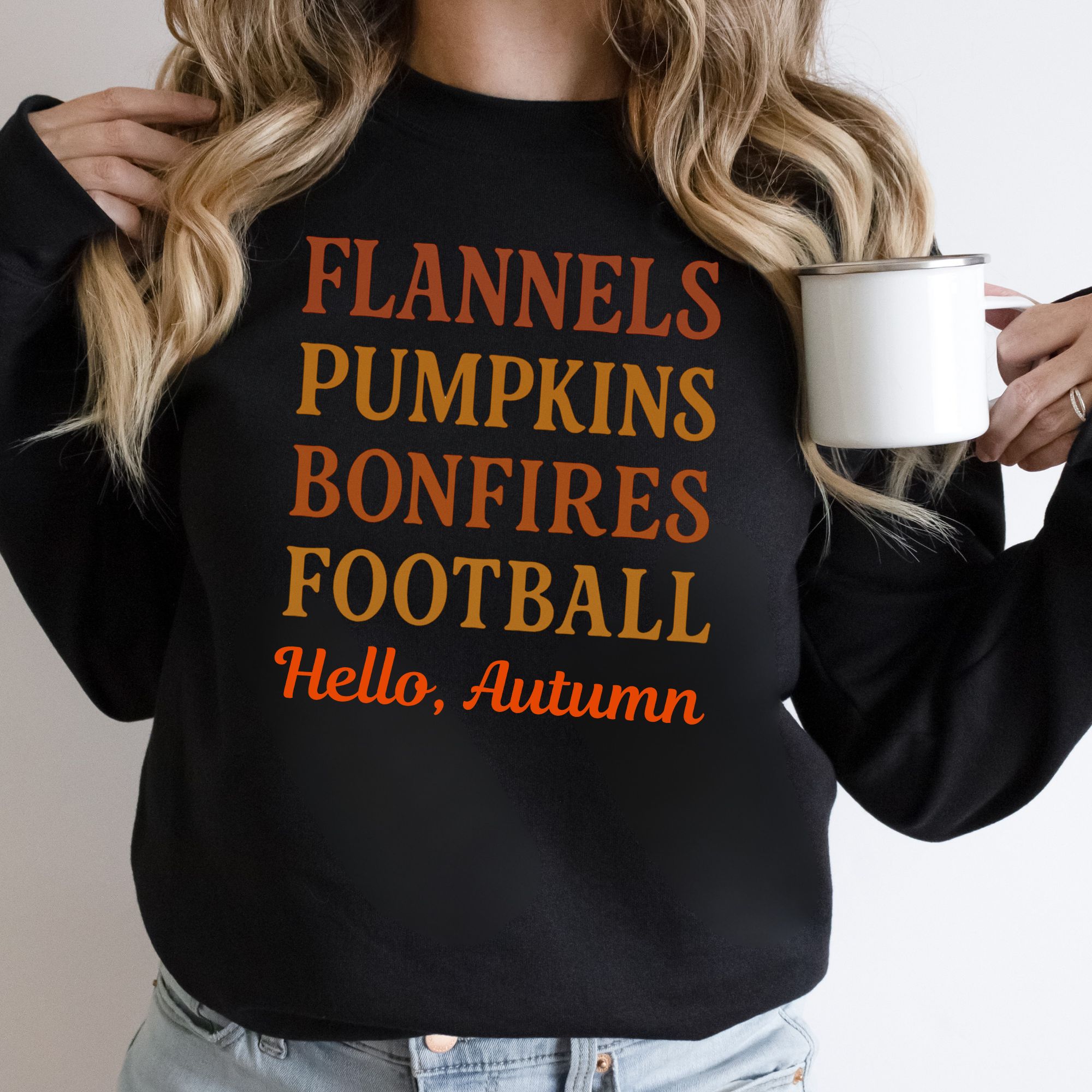 Hello Autumn Fall Sweatshirt  product thumbnail image