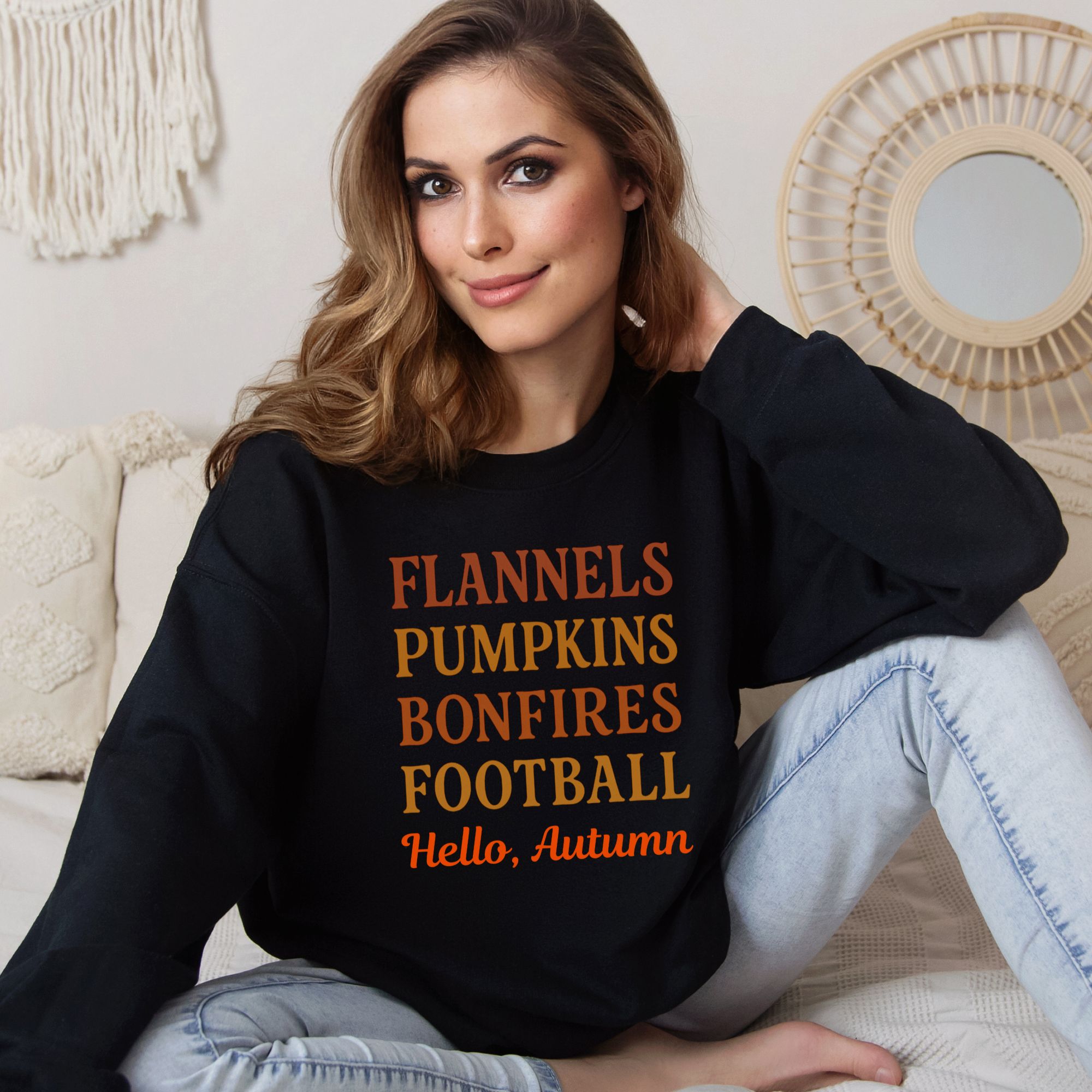 Hello Autumn Fall Sweatshirt  product thumbnail image