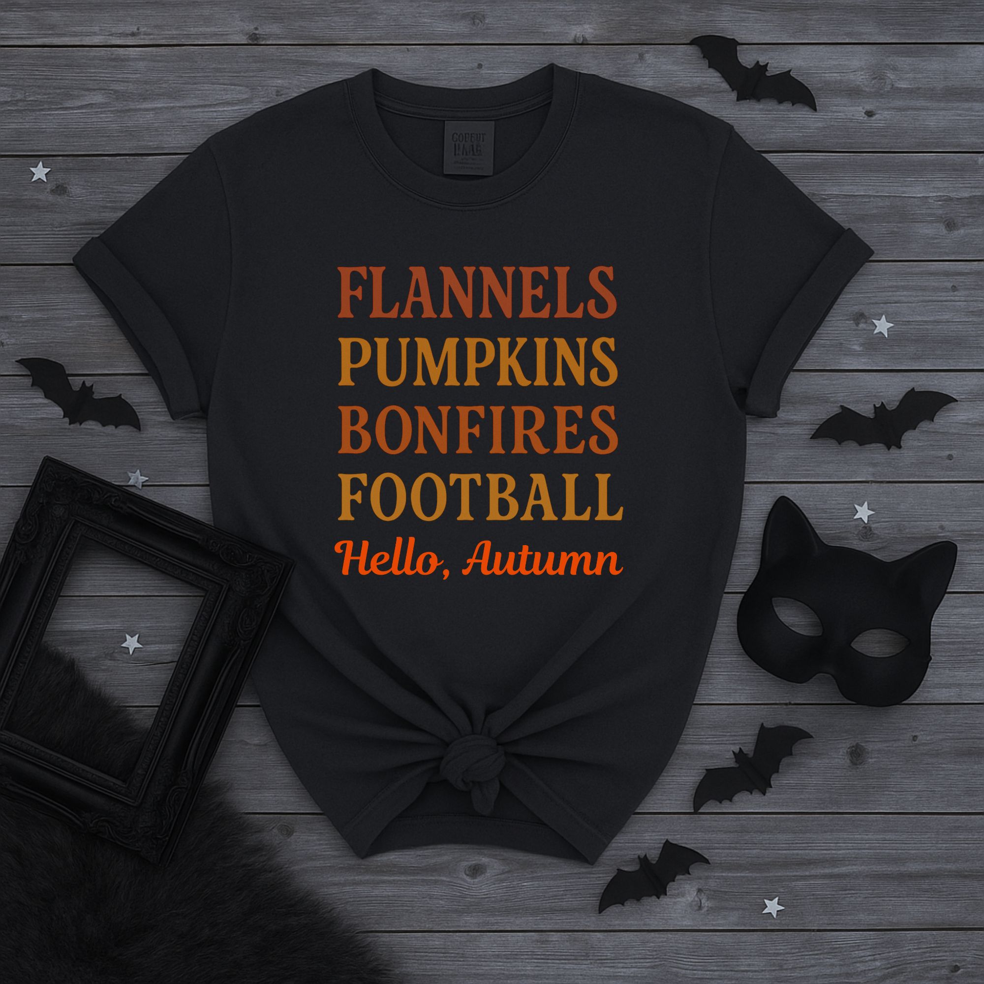 Unisex T-shirt Hello Autumn Design product thumbnail image Unisex T-shirt Hello Autumn Design product thumbnail image