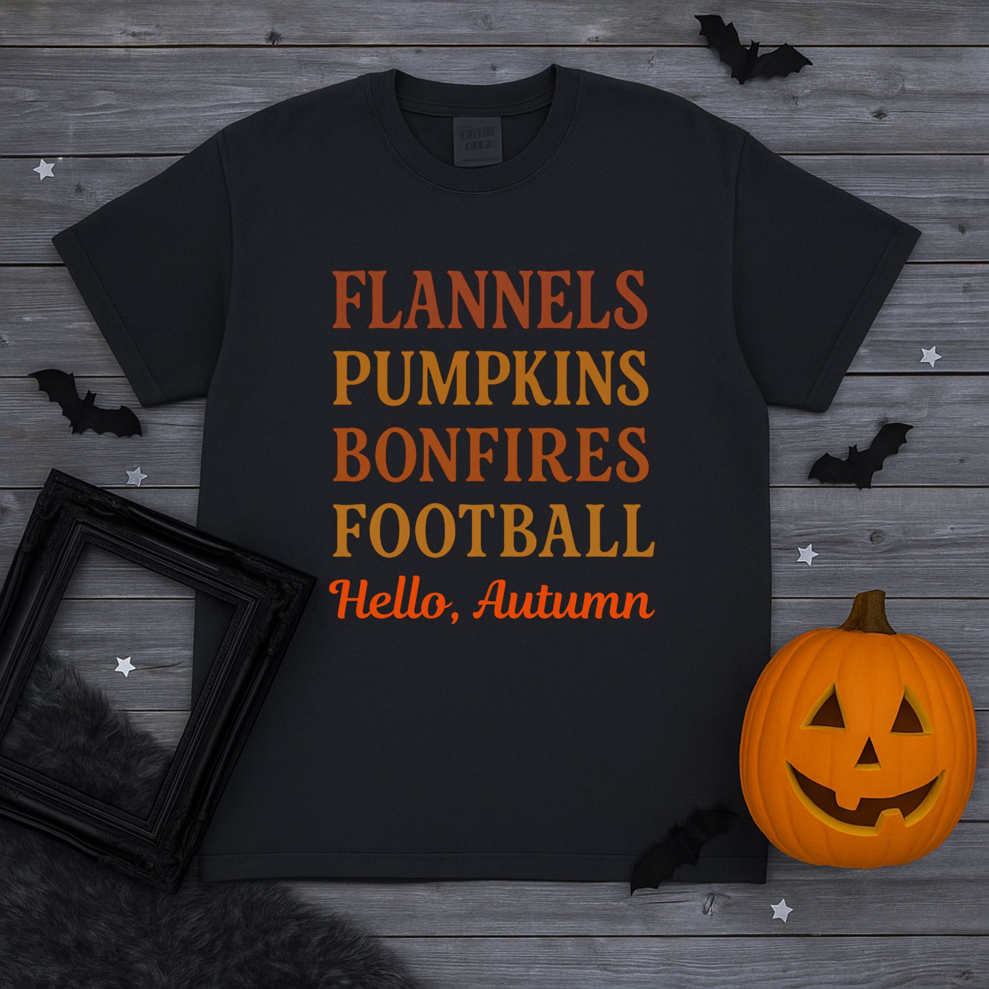 Unisex T-shirt Hello Autumn Design product thumbnail image Unisex T-shirt Hello Autumn Design product thumbnail image