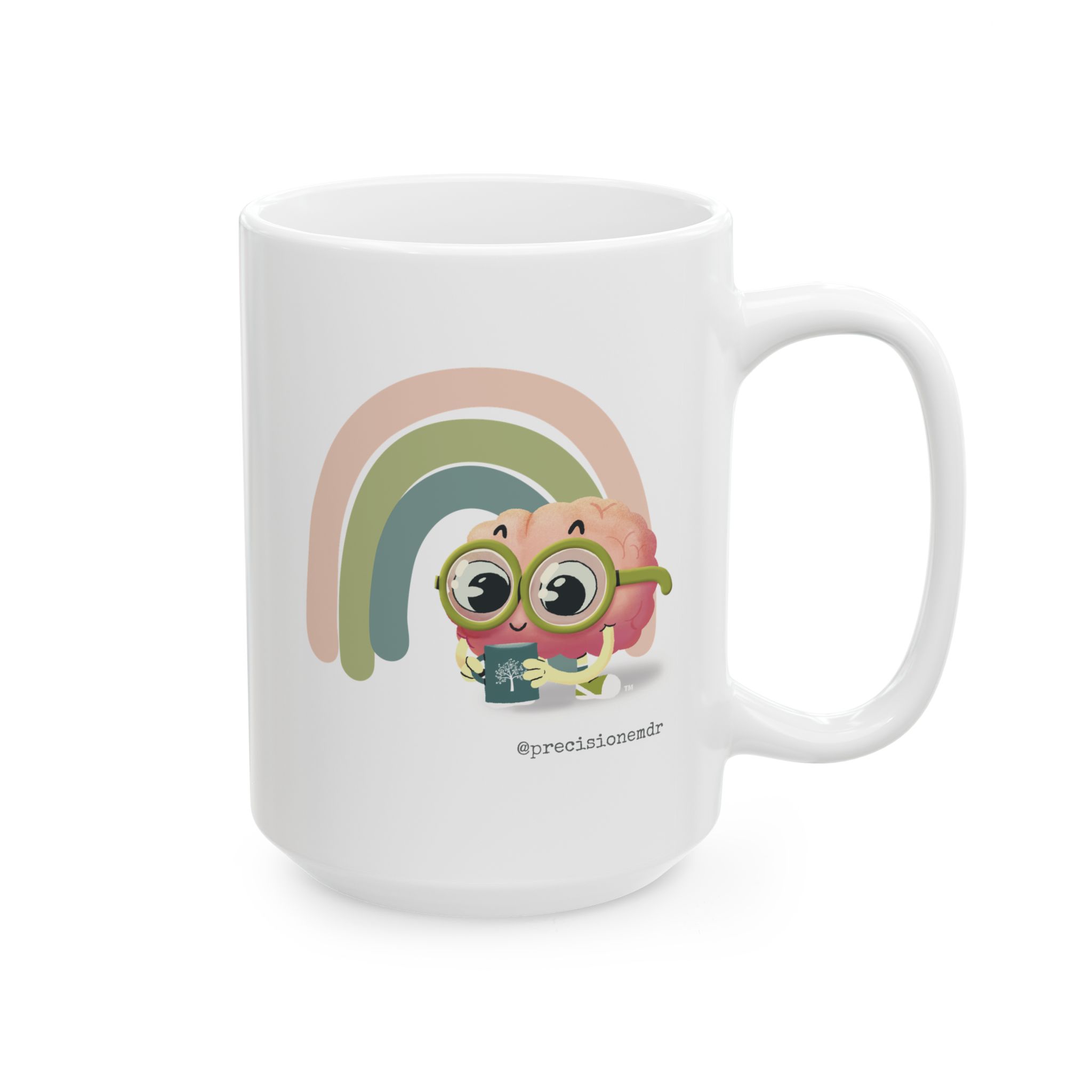 PEAbody Light Rainbow Ceramic Mug, 15 oz product thumbnail image PEAbody Light Rainbow Ceramic Mug, 15 oz product thumbnail image