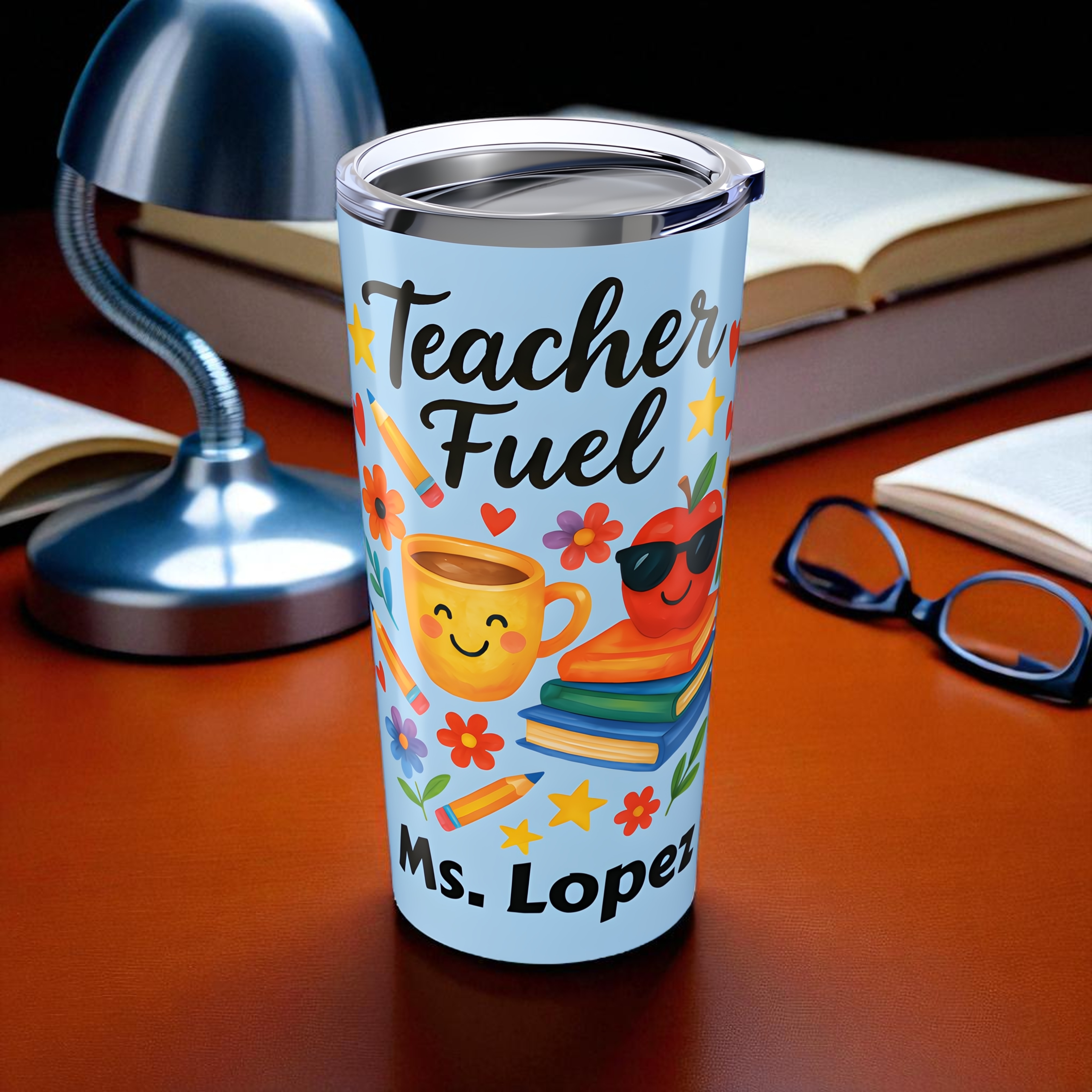 ๐ Teacher Fuel Tumbler โ Personalized Just for You! โ๐ product thumbnail image ๐ Teacher Fuel Tumbler โ Personalized Just for You! โ๐ product thumbnail image