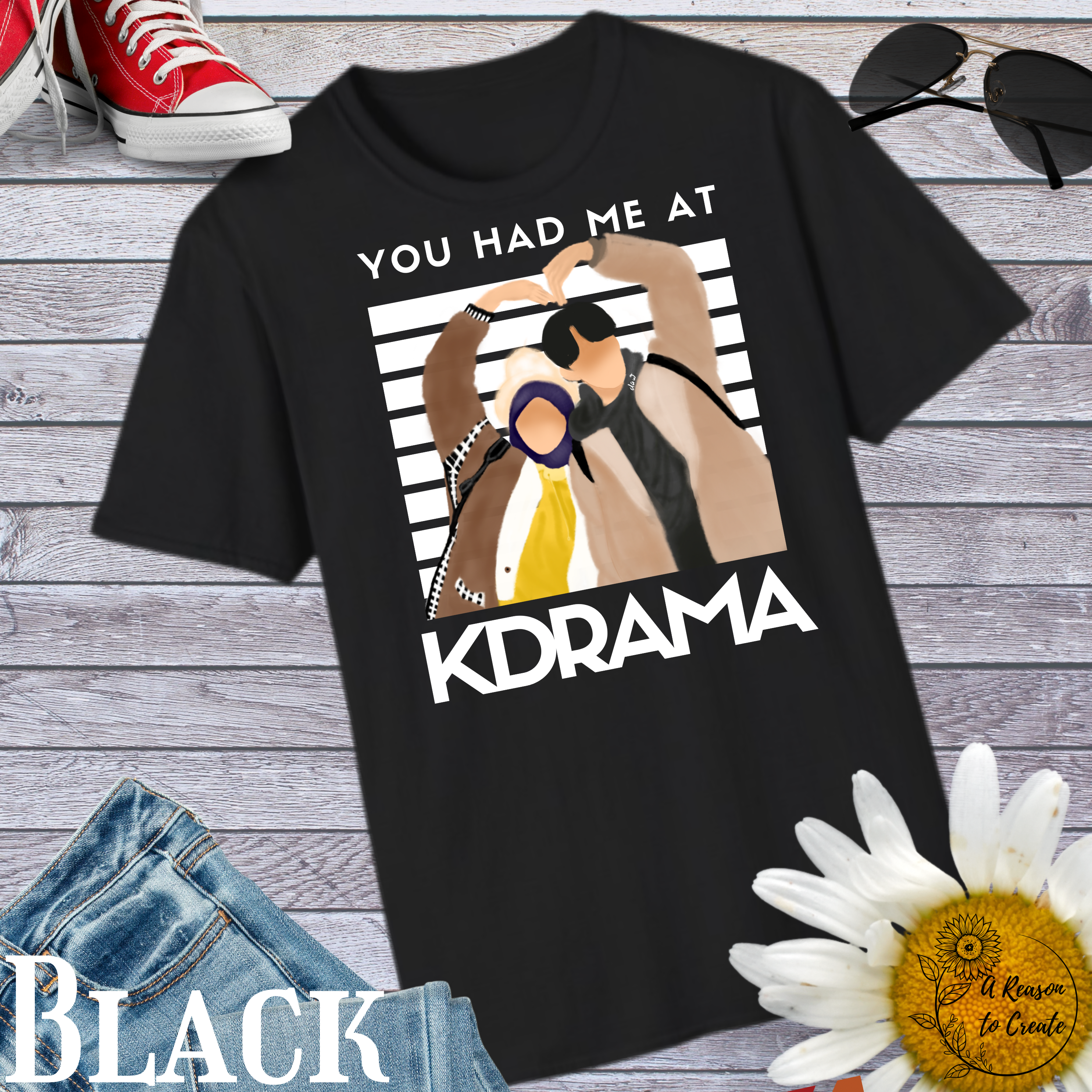 KDrama Lover Unisex T-Shirt - You Had Me at KDrama - Perfect Gift for Fans, Casual Wear, Comfortable Tee, Trendy Apparel, Everyday Fashion product thumbnail image KDrama Lover Unisex T-Shirt - You Had Me at KDrama - Perfect Gift for Fans, Casual Wear, Comfortable Tee, Trendy Apparel, Everyday Fashion product thumbnail image