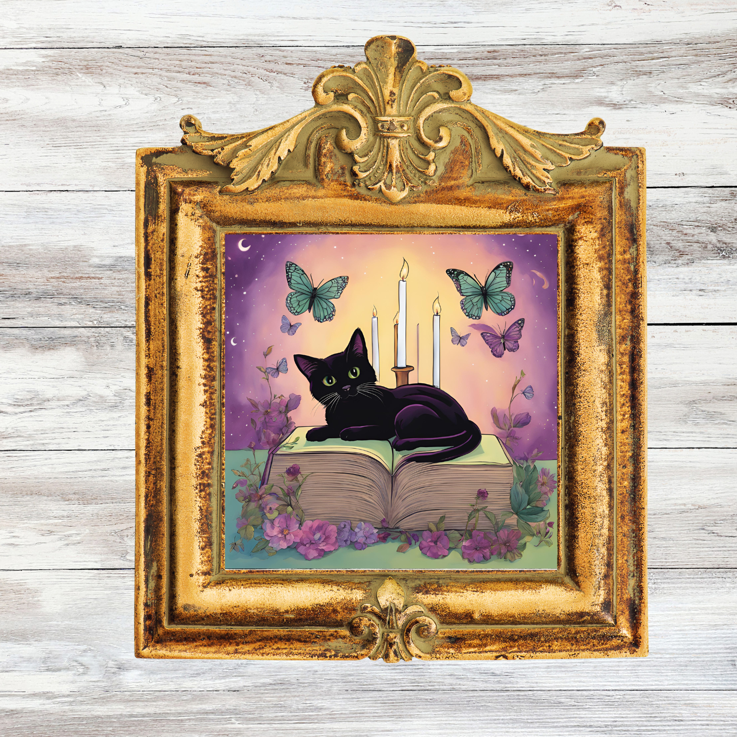 Mystical Blacke Cat Thinking Witchy Stickers – Cute Gifted Cats w/ Evil Ey, Butterfliez & Charmz – Whimsy for Laptop, Bottle, Journal product thumbnail image Mystical Blacke Cat Thinking Witchy Stickers – Cute Gifted Cats w/ Evil Ey, Butterfliez & Charmz – Whimsy for Laptop, Bottle, Journal product thumbnail image