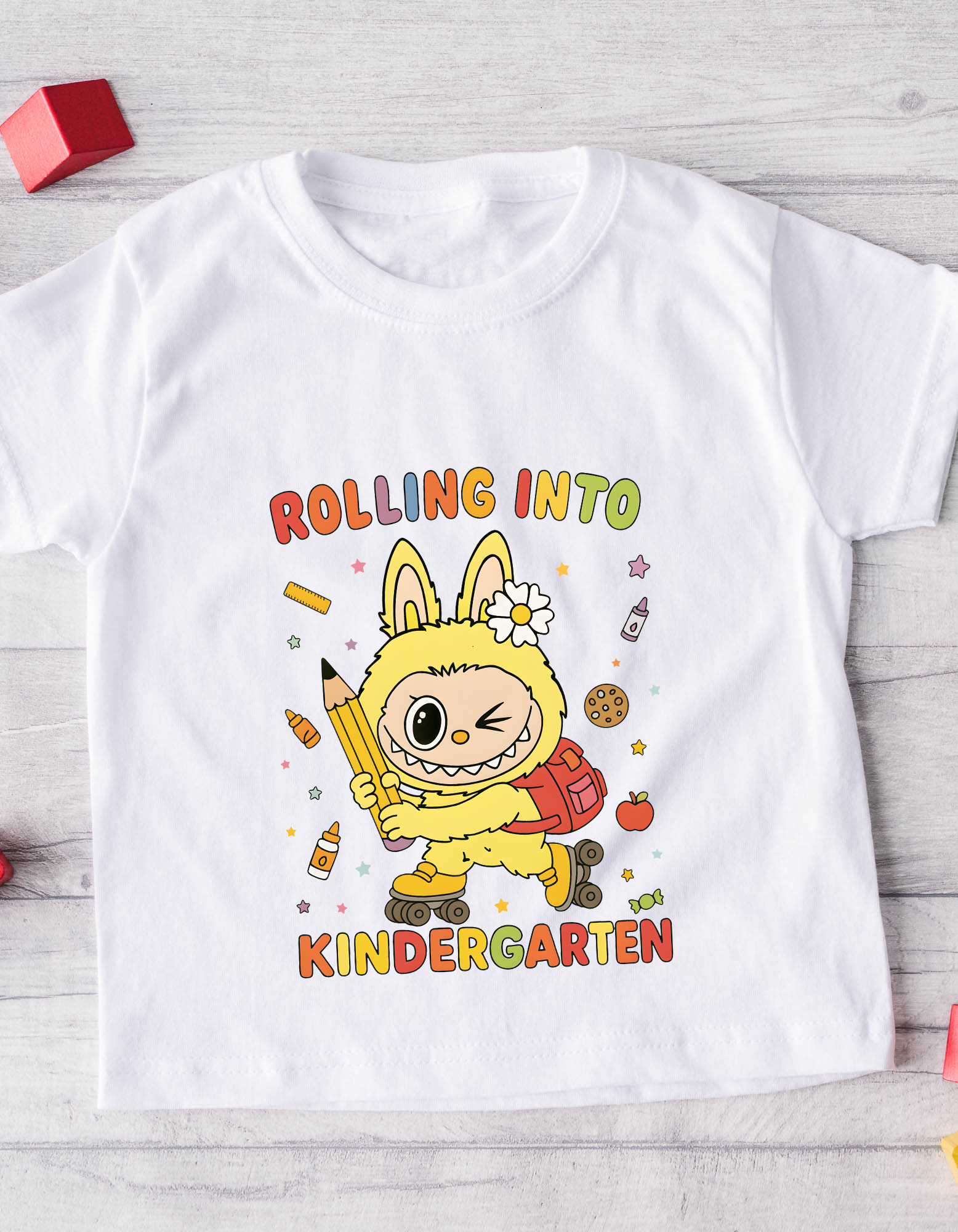 Rolling Into Kindergarten Youth Tee, Cute Back to School Shirt, Kids T-Shirt, Toddler Gift, Fun Classroom Apparel product thumbnail image Rolling Into Kindergarten Youth Tee, Cute Back to School Shirt, Kids T-Shirt, Toddler Gift, Fun Classroom Apparel product thumbnail image