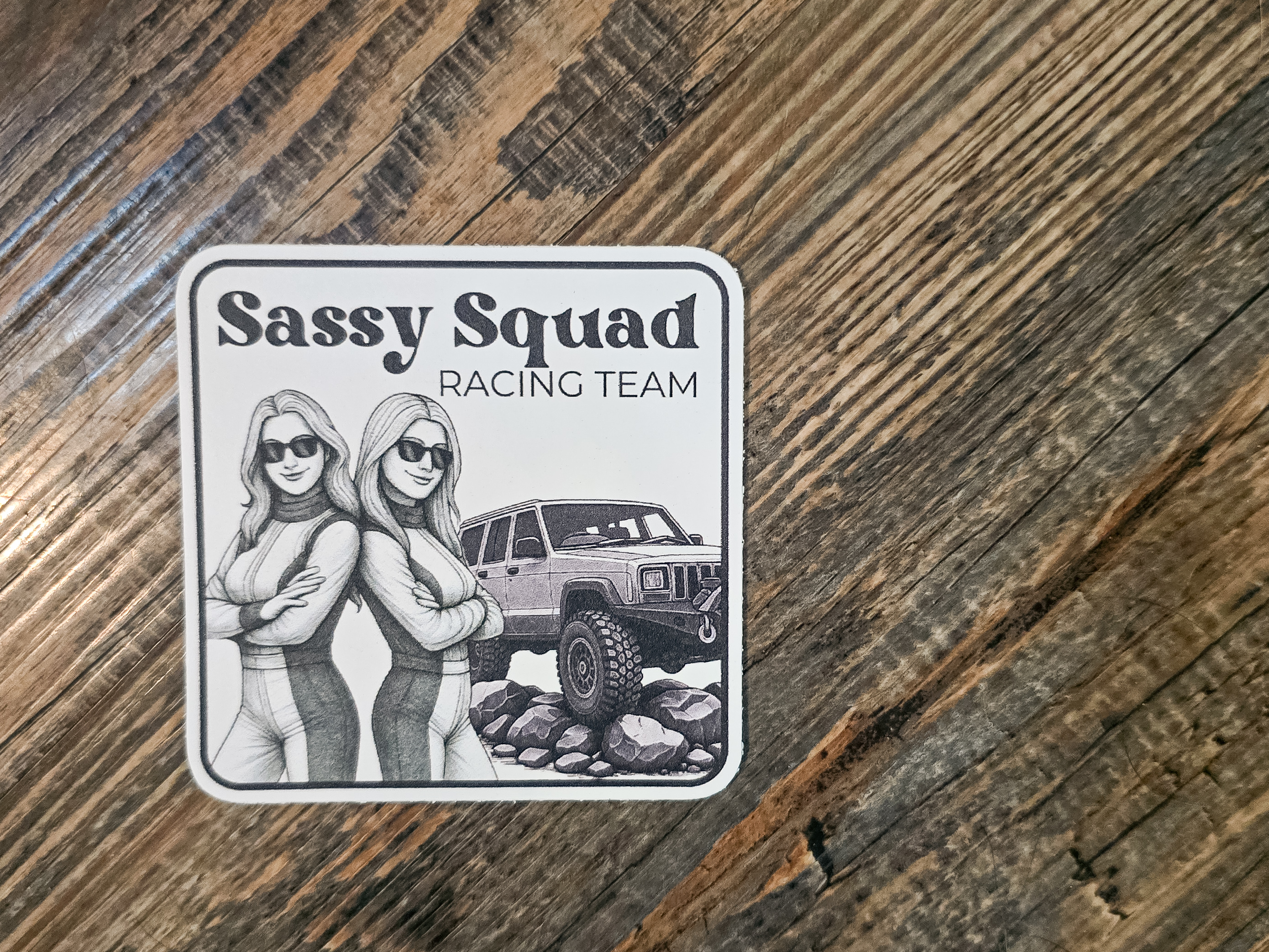 Sassy Squad Racing Team 2026 Decal product thumbnail image Sassy Squad Racing Team 2026 Decal product thumbnail image