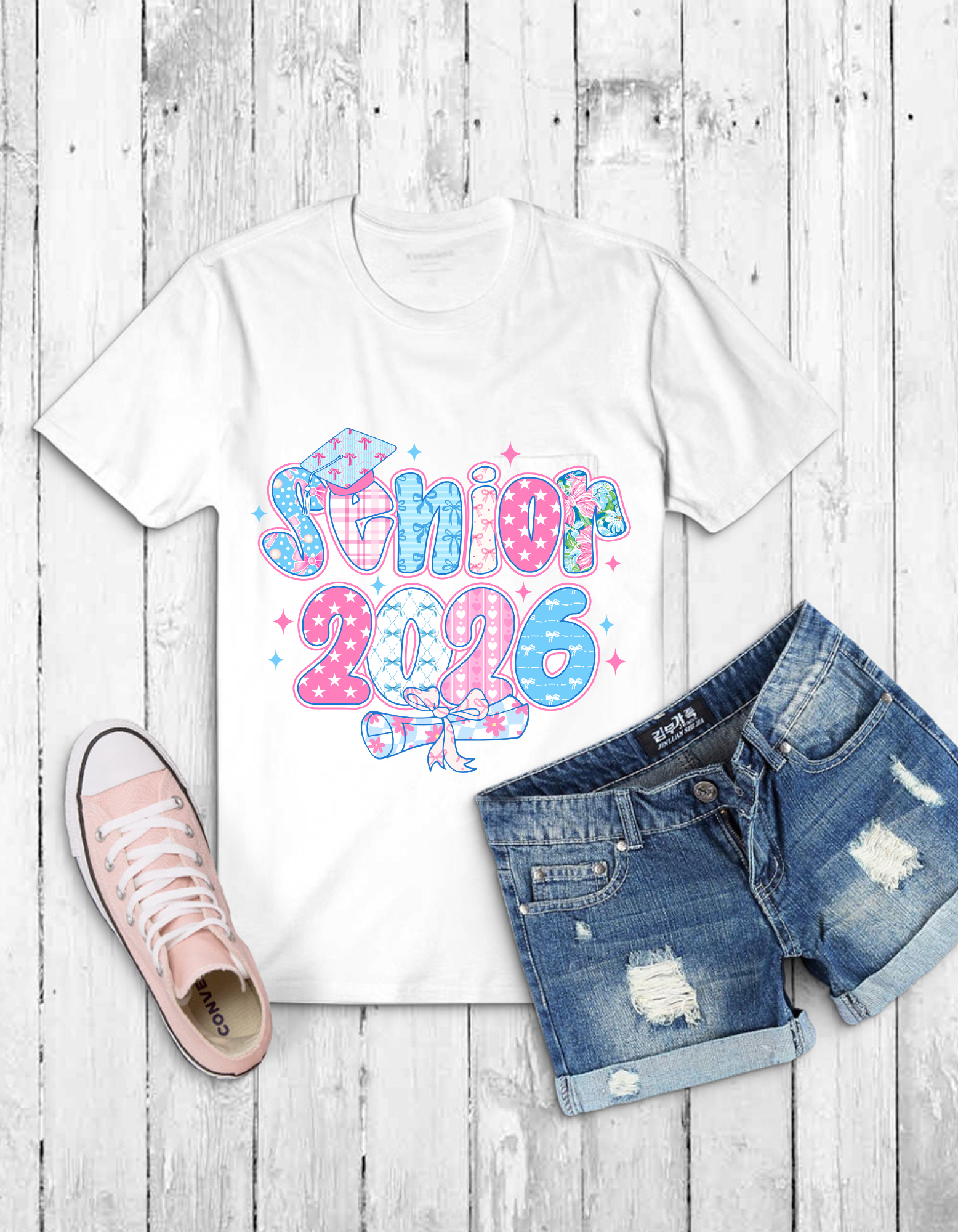 Senior 2026 Celebration Tee, Graduation Shirt, Class of 2026 Clothing, Unisex Short Sleeve Top, Senior Year Gift product thumbnail image