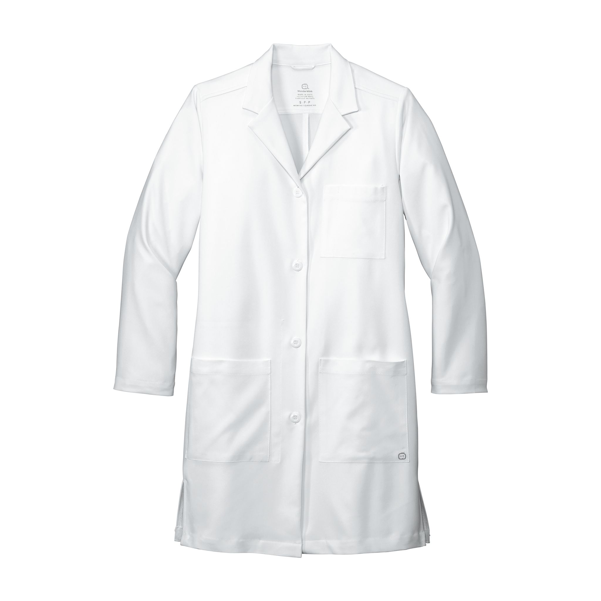Embroidered Women's Lab Coat, Professional Medical Coat, Healthcare Apparel, Gift for Nurses, Office Wear, Custom Embroidery product thumbnail image Embroidered Women's Lab Coat, Professional Medical Coat, Healthcare Apparel, Gift for Nurses, Office Wear, Custom Embroidery product thumbnail image
