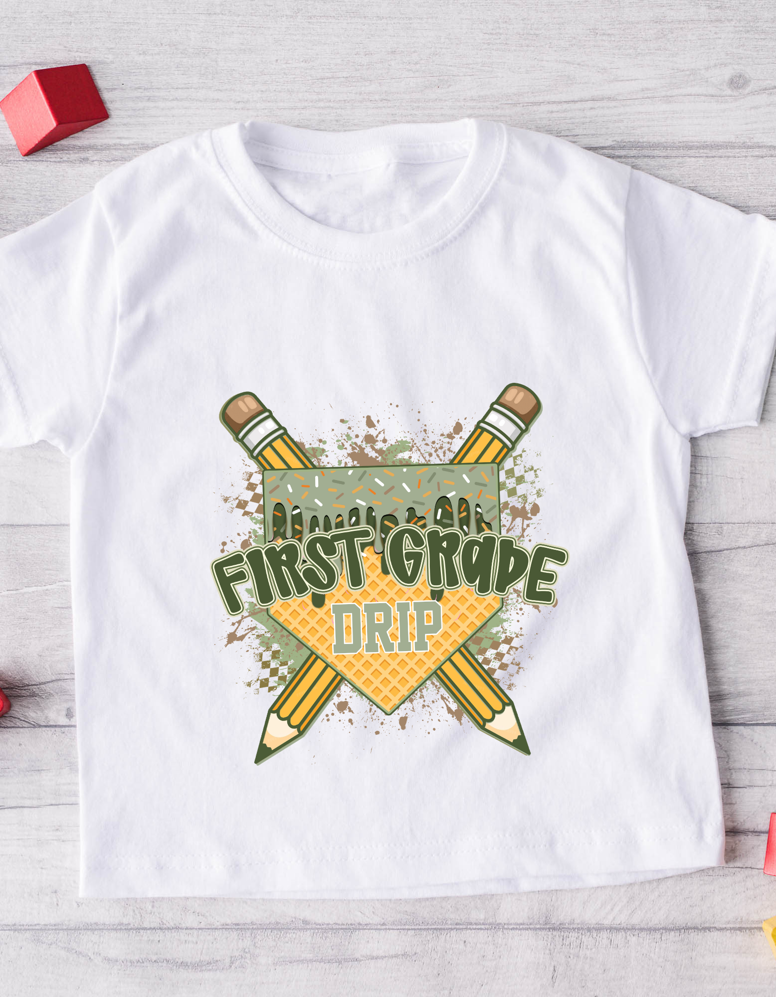 First Grade Drip Youth Tee, Back to School Shirt, Kids Graphic Tee, Fun Classroom Apparel, Birthday Gift for Students product thumbnail image First Grade Drip Youth Tee, Back to School Shirt, Kids Graphic Tee, Fun Classroom Apparel, Birthday Gift for Students product thumbnail image