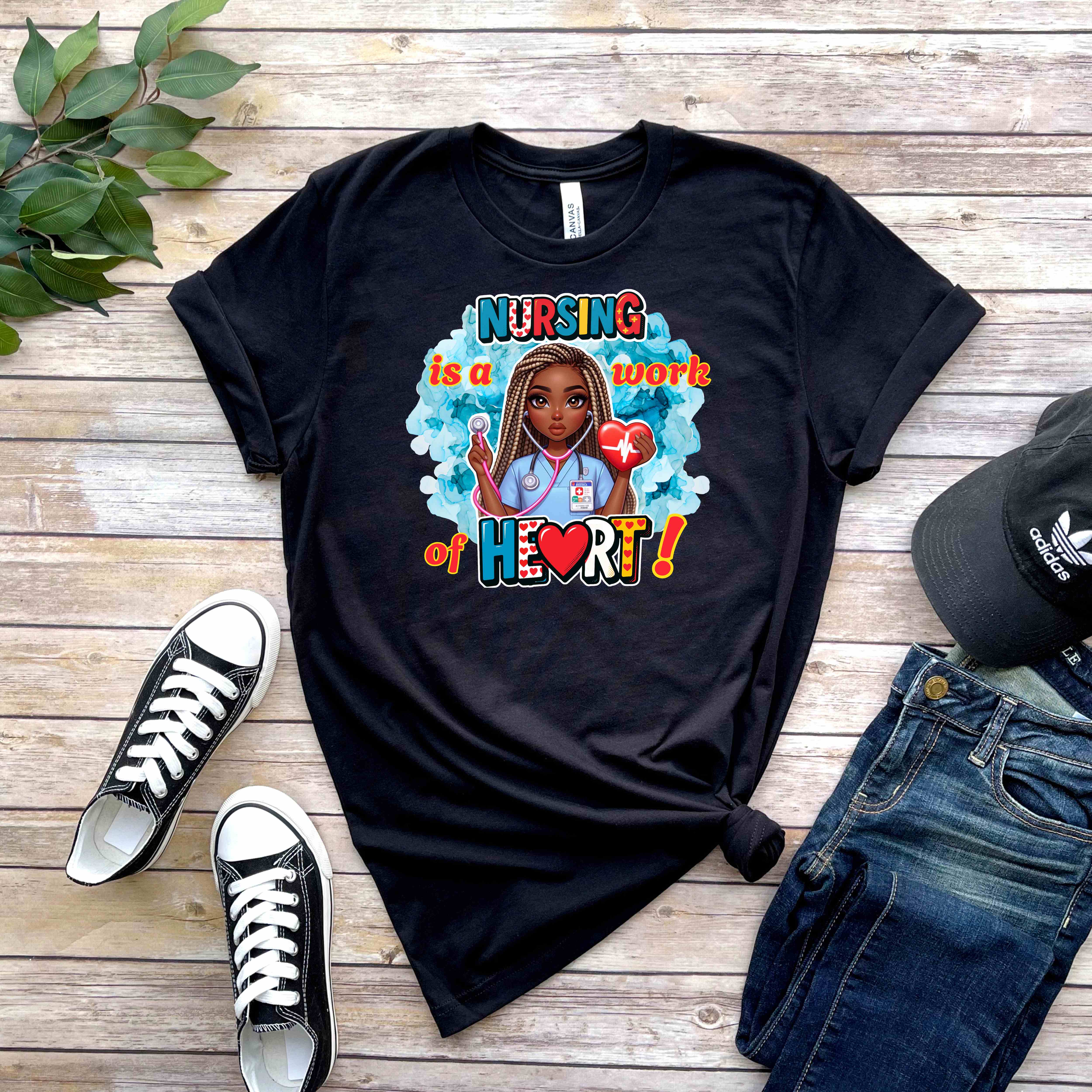 Heartfelt Nursing Unisex Softstyle T-Shirt - Nursing Gift, Healthcare Worker Tee product thumbnail image Heartfelt Nursing Unisex Softstyle T-Shirt - Nursing Gift, Healthcare Worker Tee product thumbnail image