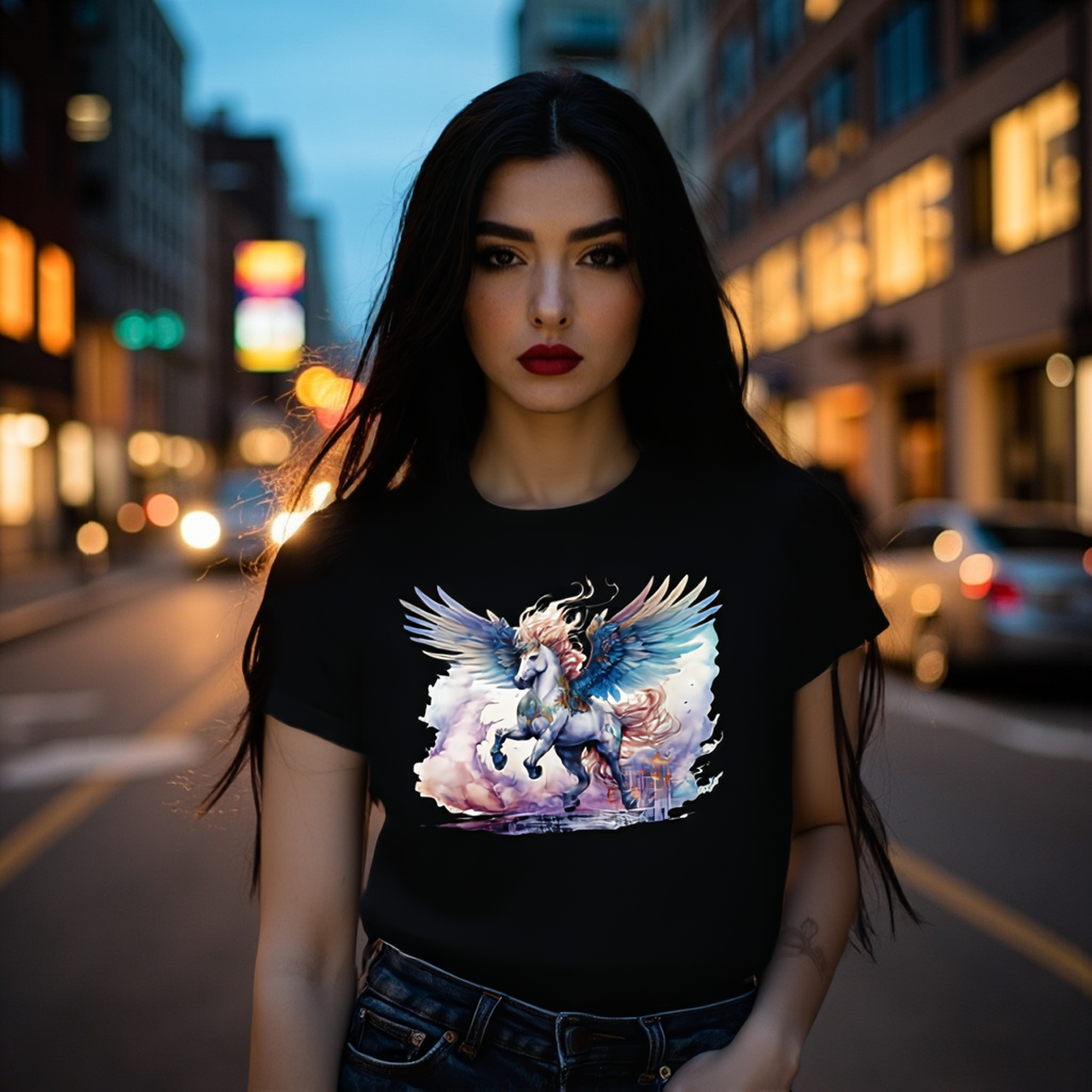 Pegasus Tee from the Tales of Wonder Collection product thumbnail image