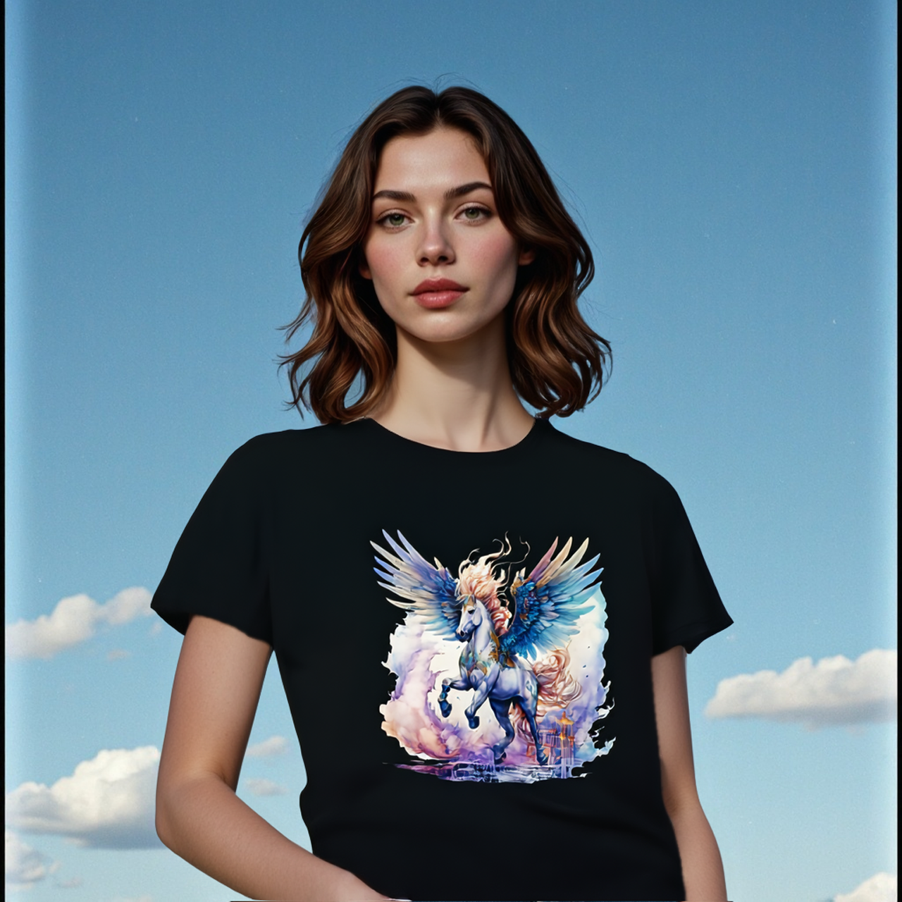 Pegasus Tee from the Tales of Wonder Collection product thumbnail image