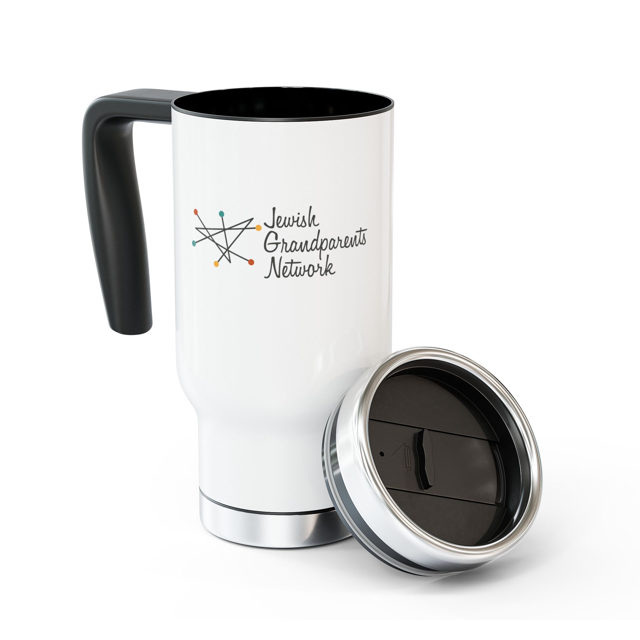 GOING TO SEE MY GRANDKIDS — Travel Mug, 14oz Stainless Steel Cup product thumbnail image