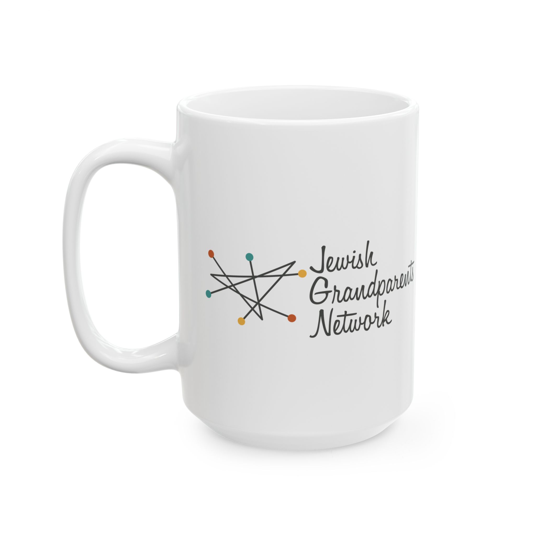 MAZAL TOV. It's a Grandparent! — Ceramic Mug (15oz) product thumbnail image