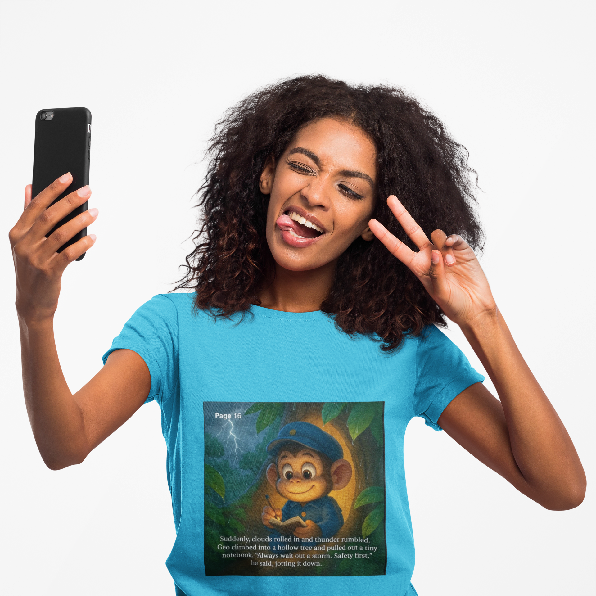Cozy Adventure Story Tee - Unisex Soft Crew Shirt, Perfect Gift for Book Lovers, Ideal for Casual Outings, Funny T-Shirt, Reading Gift product thumbnail image