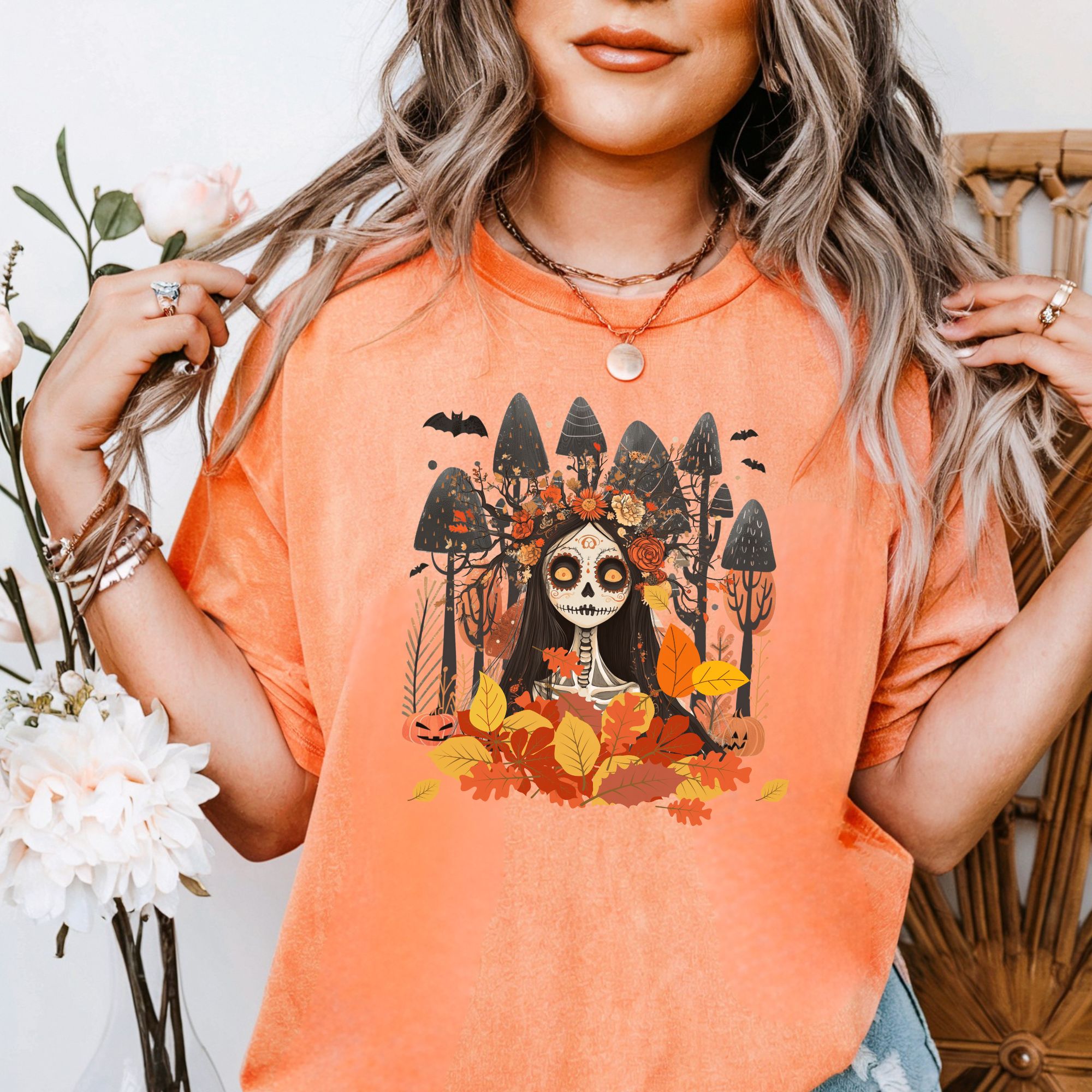 Autumn Skeleton Unisex T-shirt product thumbnail image