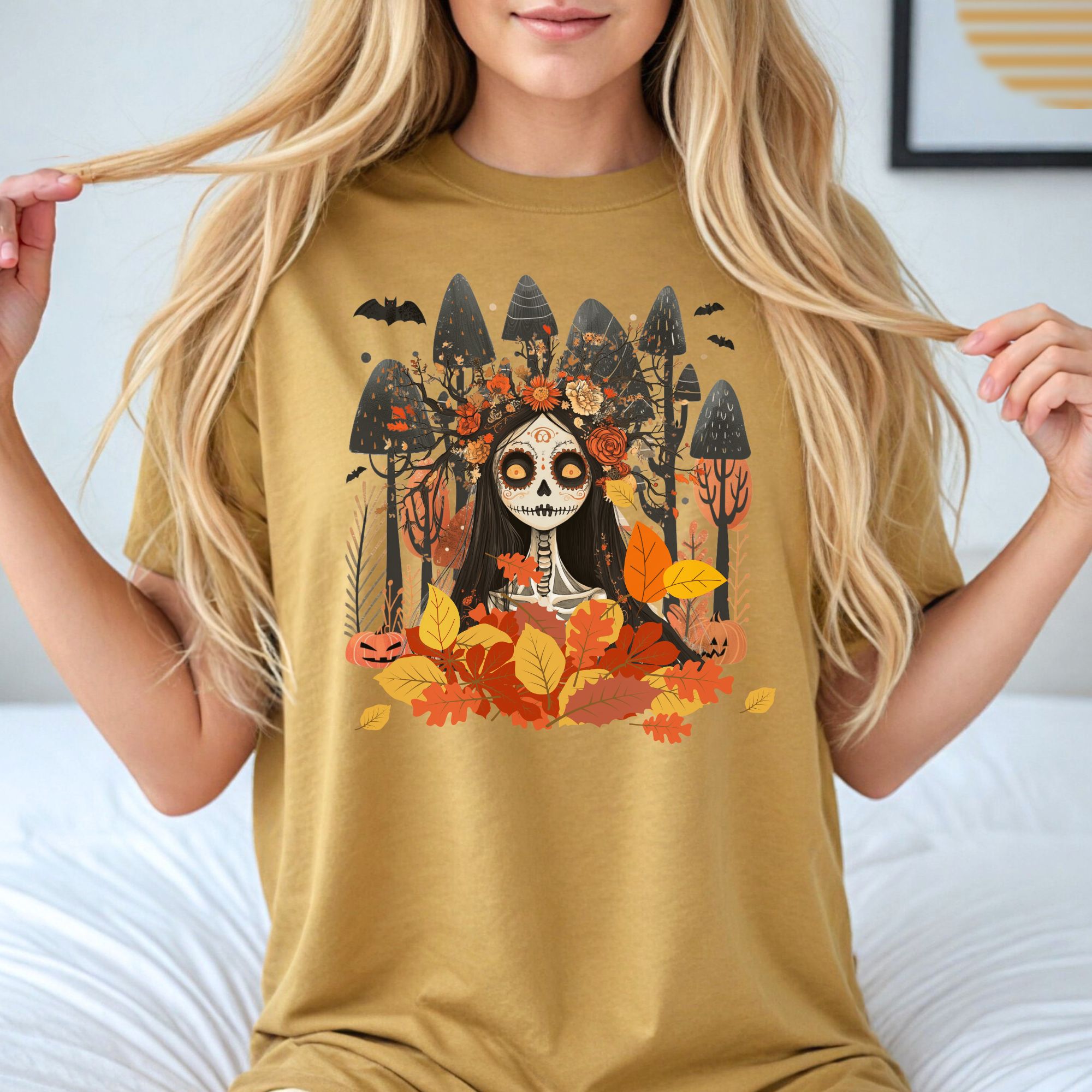 Autumn Skeleton Unisex T-shirt