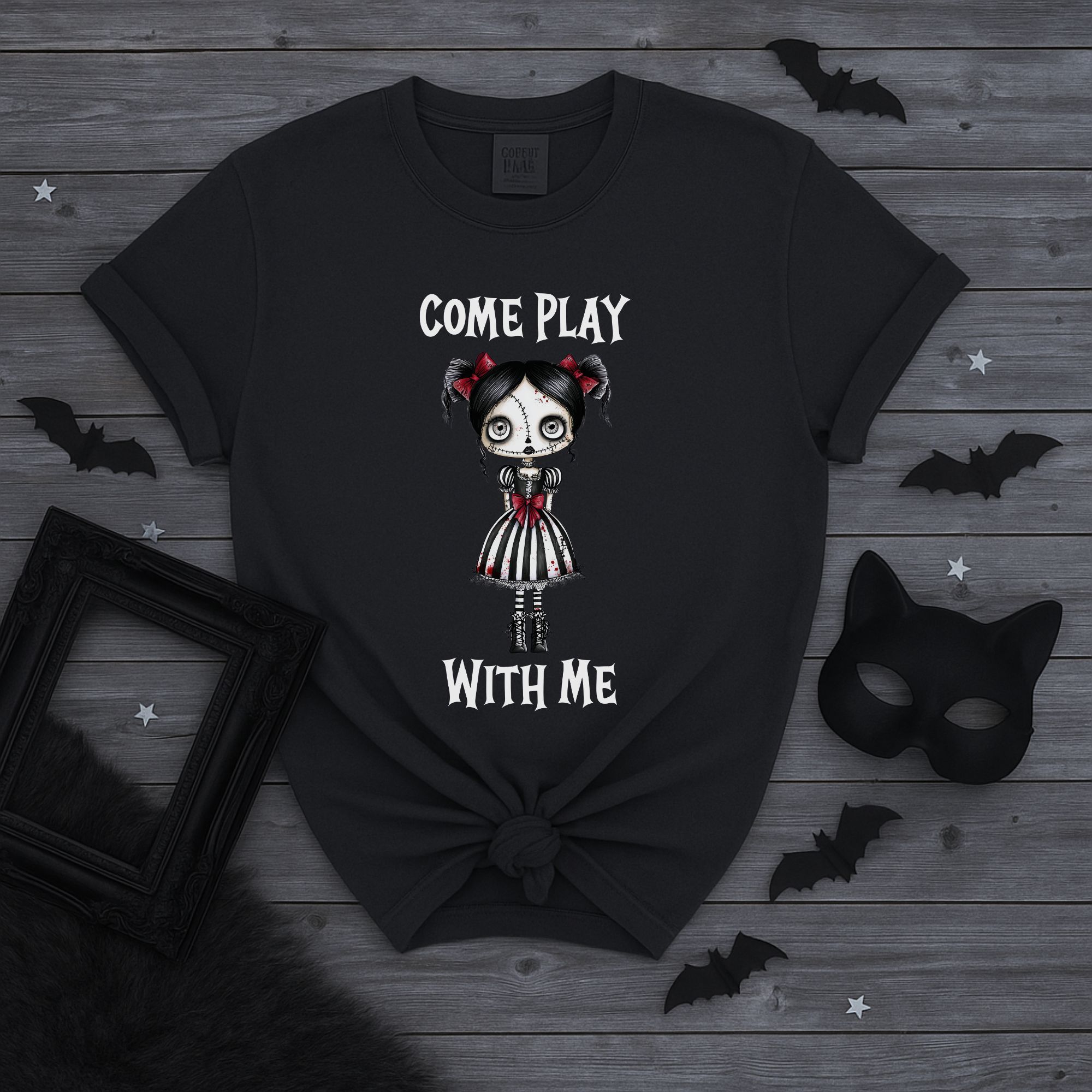 Gothic Doll T-Shirt product thumbnail image Gothic Doll T-Shirt product thumbnail image