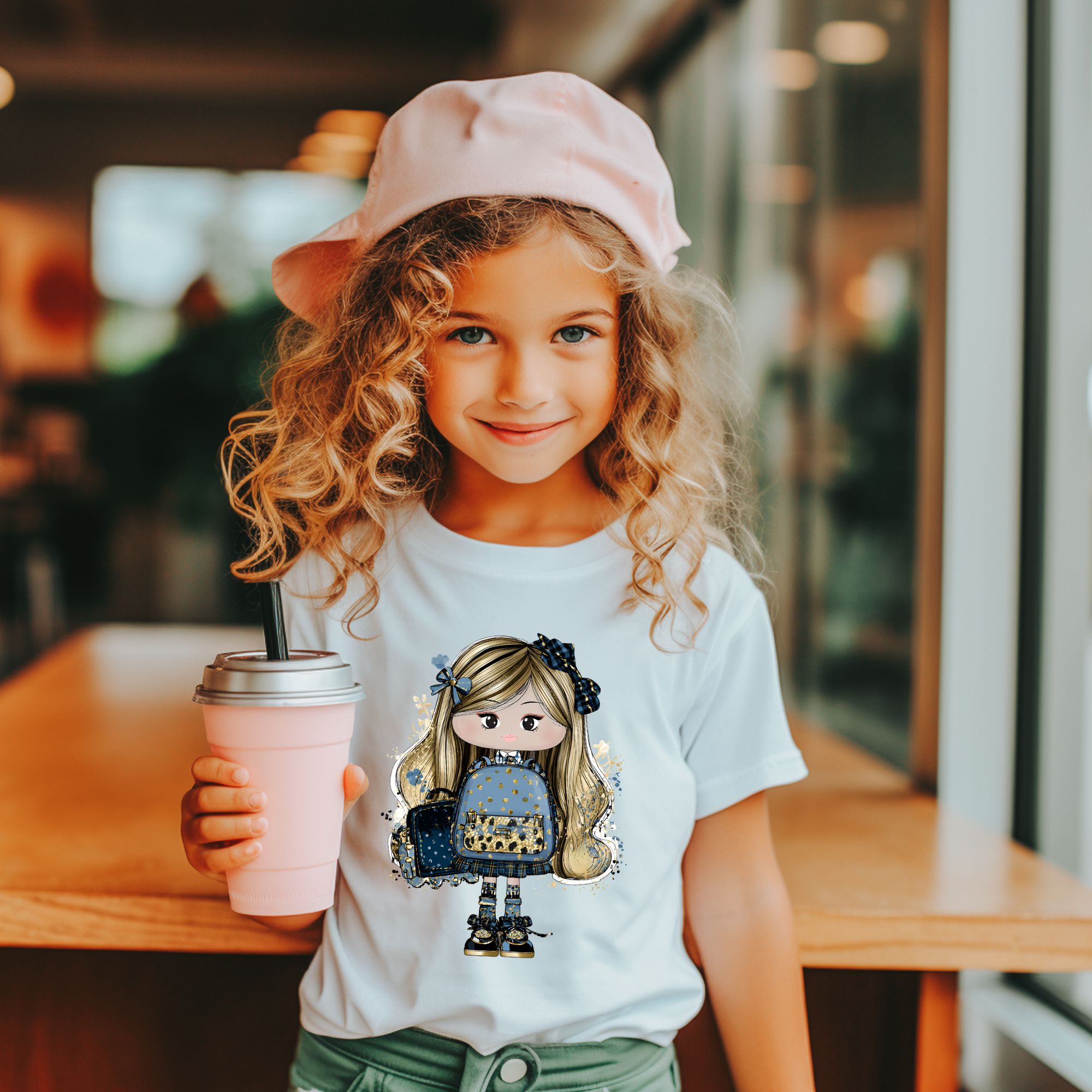 Kids Tee Personalized Back to School T-Shirt product thumbnail image