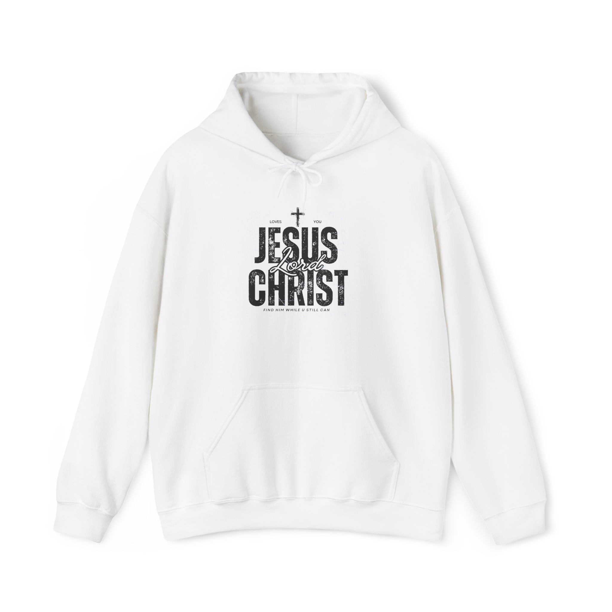 JESUS CHRIST- Unisex Heavy Blend™ Hooded Sweatshirt product thumbnail image