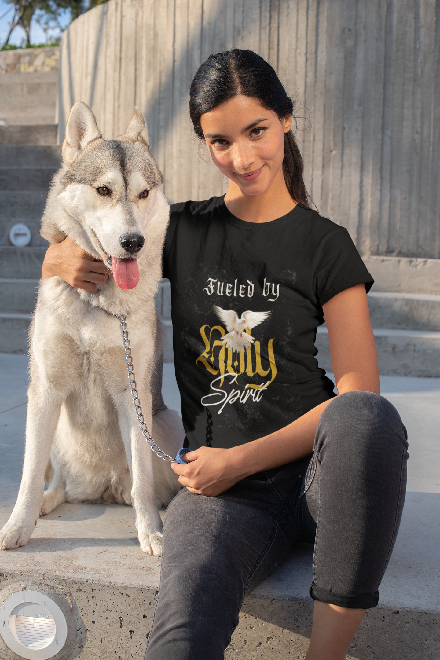 Fueled By- Unisex Heavy Cotton Tee product thumbnail image