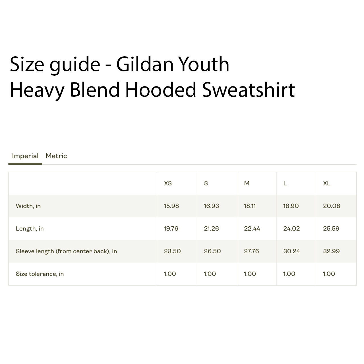 Love - Youth Heavy Blend Hooded Sweatshirt product thumbnail image