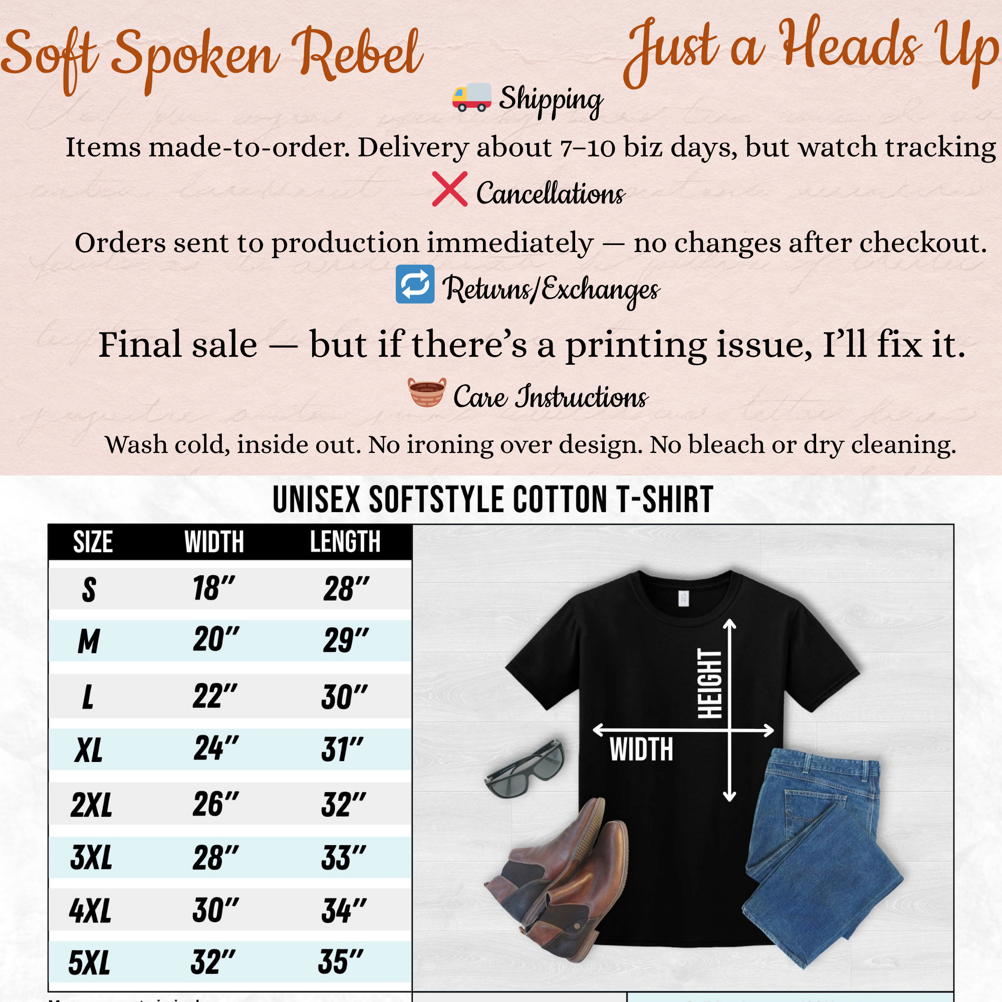 Soft Voice Hard Truth Shirt, Custom Empowerment Tee, Personalized Feminist Statementwear, Quiet Strength Gift, Minimalist Quote Shirt product thumbnail image