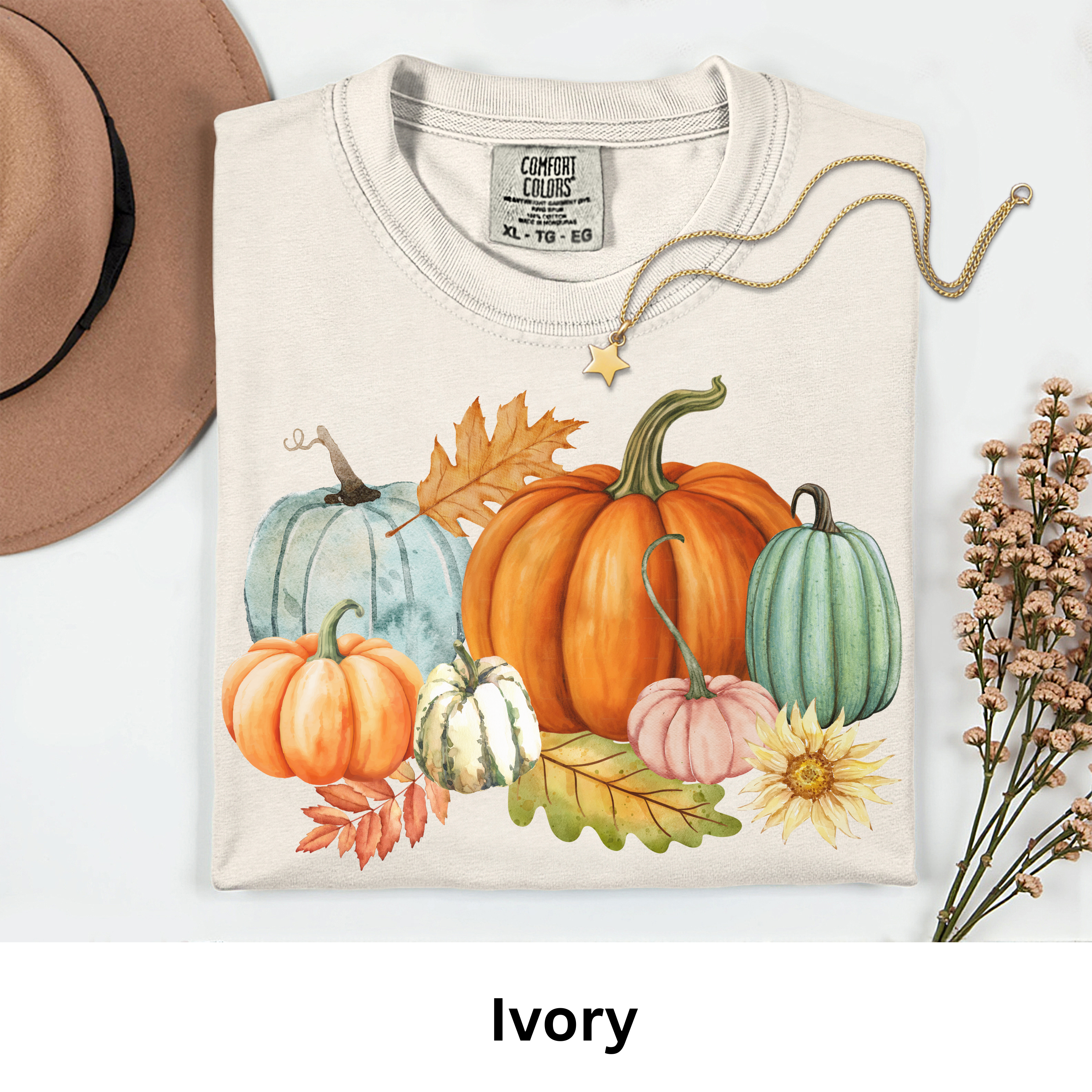 Watercolor Pumpkin Long Sleeve Shirt | Fall Harvest T-Shirt | Autumn Pumpkin Graphic Tee | Thanksgiving Outfit | Cozy Fall Top product thumbnail image Watercolor Pumpkin Long Sleeve Shirt | Fall Harvest T-Shirt | Autumn Pumpkin Graphic Tee | Thanksgiving Outfit | Cozy Fall Top product thumbnail image