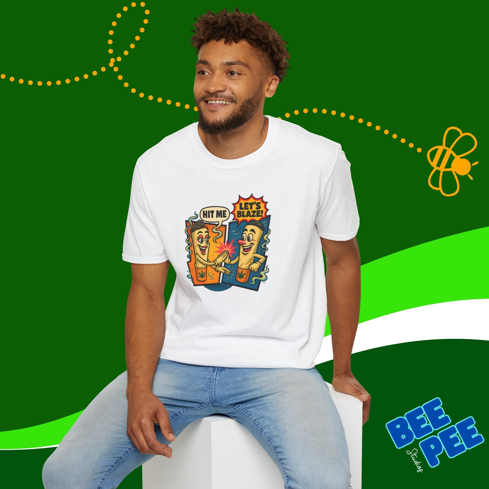 Unisex Graphic T-Shirt, Joints 'Spark-Up' A Conversation product thumbnail image Unisex Graphic T-Shirt, Joints 'Spark-Up' A Conversation product thumbnail image