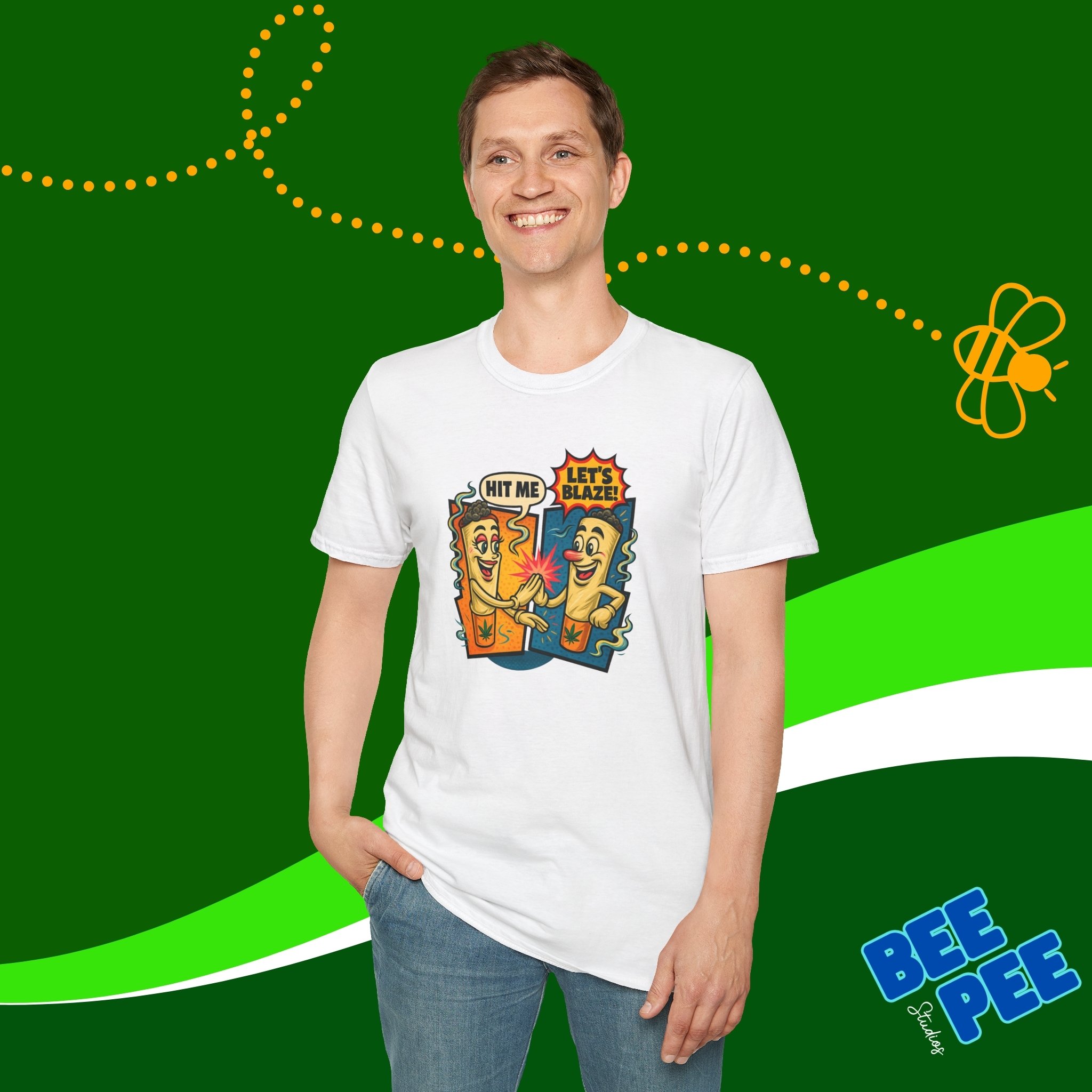 Unisex Graphic T-Shirt, Joints 'Spark-Up' A Conversation product thumbnail image Unisex Graphic T-Shirt, Joints 'Spark-Up' A Conversation product thumbnail image