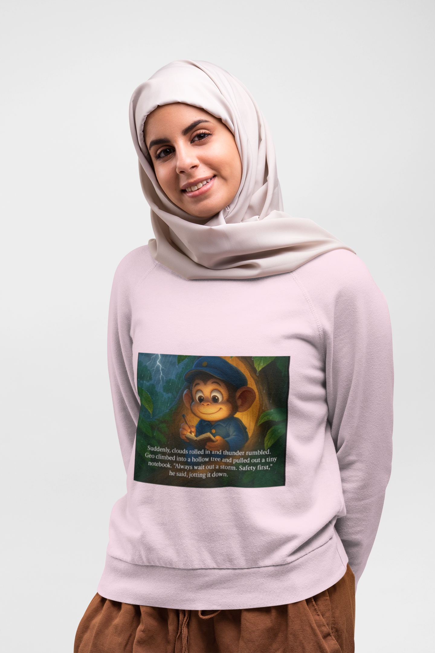 Funny Monkey Hoodie - Youth Heavy Blend product thumbnail image Funny Monkey Hoodie - Youth Heavy Blend product thumbnail image