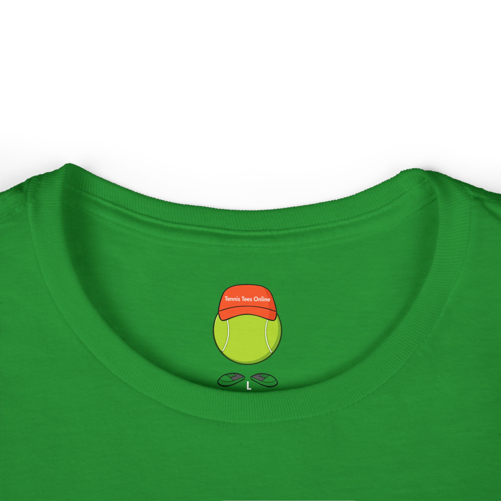 Tennis Ball Man Softstyle Tee, Cute Sports Tee, Women's Tennis Shirt, Casual Graphic Tee, Cute Tennis Lover Gift product thumbnail image