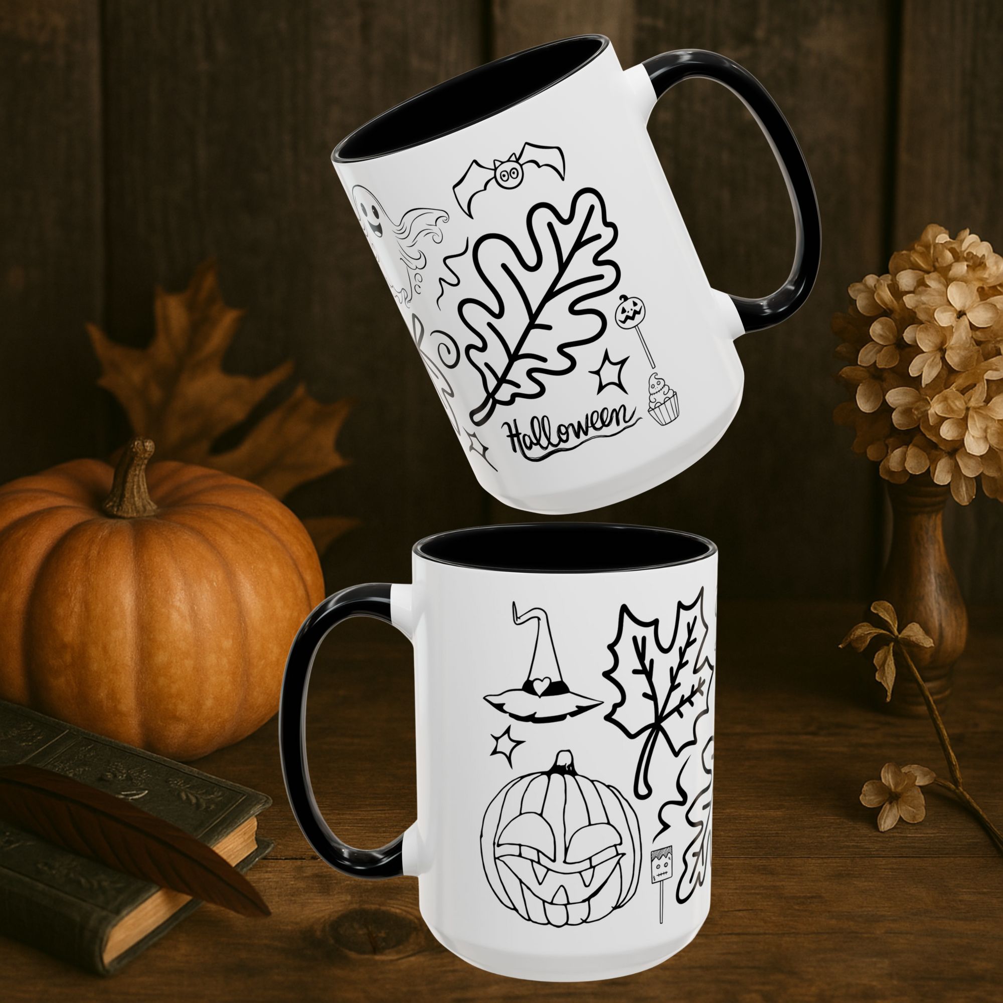 Mug Halloween Doodle Mug 11oz/15oz