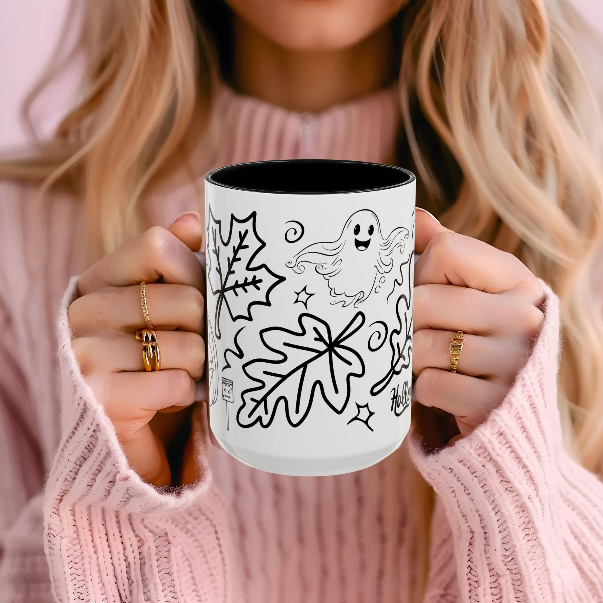 Mug Halloween Doodle Mug 11oz/15oz product thumbnail image