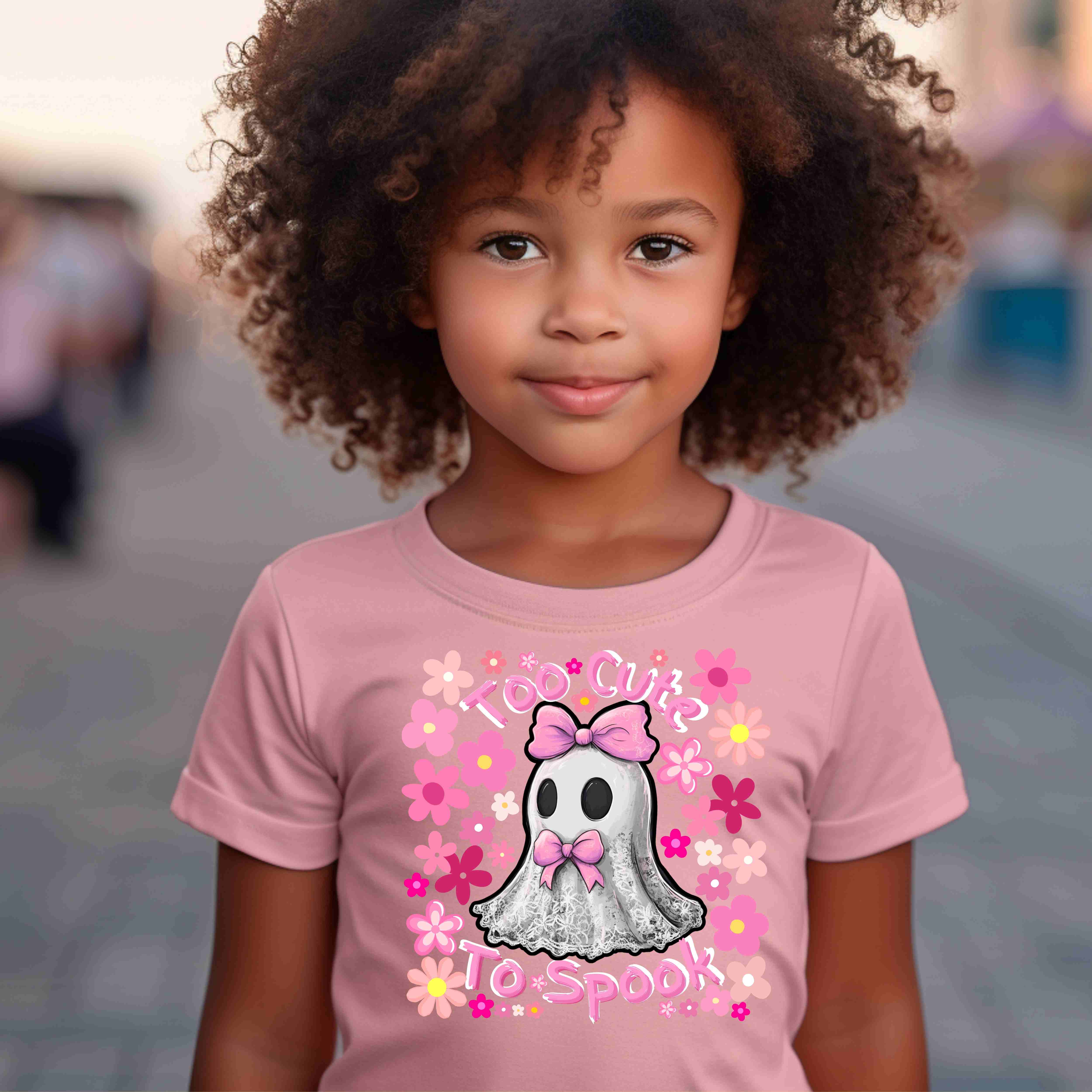 Adorable Kids "Too Cute to Spook" Tee with Cute Ghost Design, Fun T-Shirt for Halloween, Birthday Gift, Playful Apparel, Spooky Vibe product thumbnail image Adorable Kids "Too Cute to Spook" Tee with Cute Ghost Design, Fun T-Shirt for Halloween, Birthday Gift, Playful Apparel, Spooky Vibe product thumbnail image