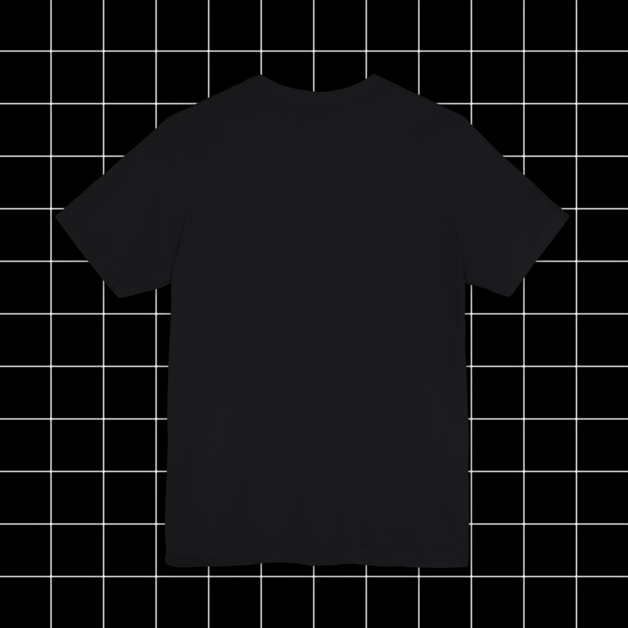 BLK ON BLK ALWAYS CREEPIN'  NEVER SLEEPIN' Tee [Unisex] New Orleans Tourist Shirt, Fetish Fashion, Late Night Apparel product thumbnail image