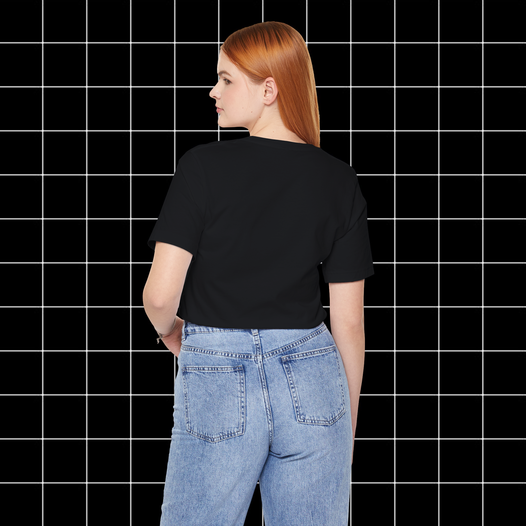 BLK ON BLK ALWAYS CREEPIN'  NEVER SLEEPIN' Tee [Unisex] New Orleans Tourist Shirt, Fetish Fashion, Late Night Apparel product thumbnail image