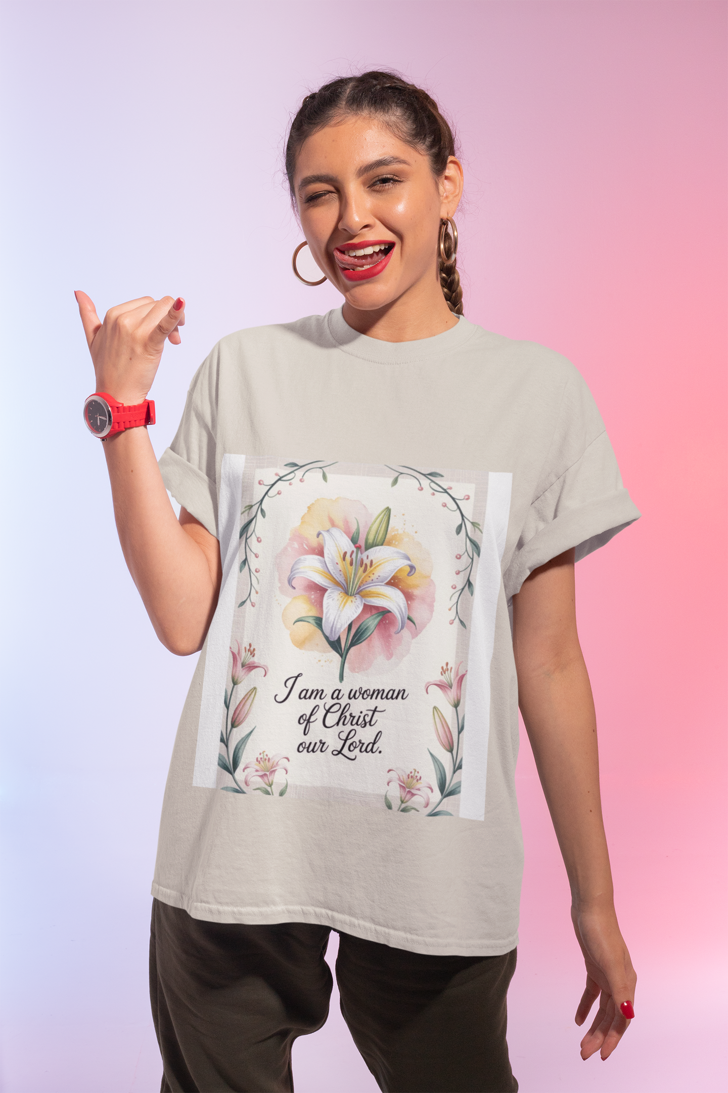 Christian Women's Softstyle T-Shirt product thumbnail image