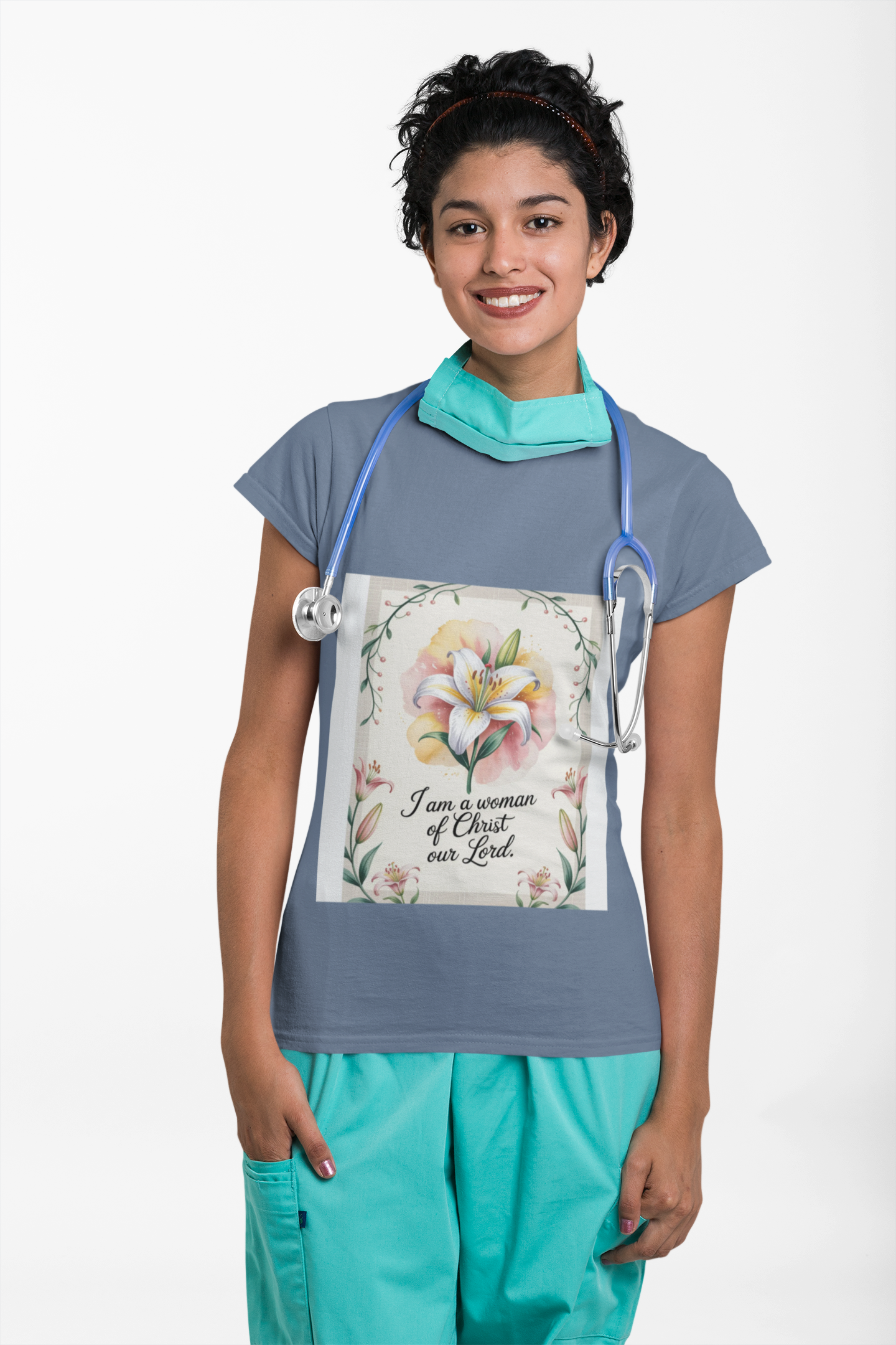 Christian Women's Softstyle T-Shirt product thumbnail image Christian Women's Softstyle T-Shirt product thumbnail image