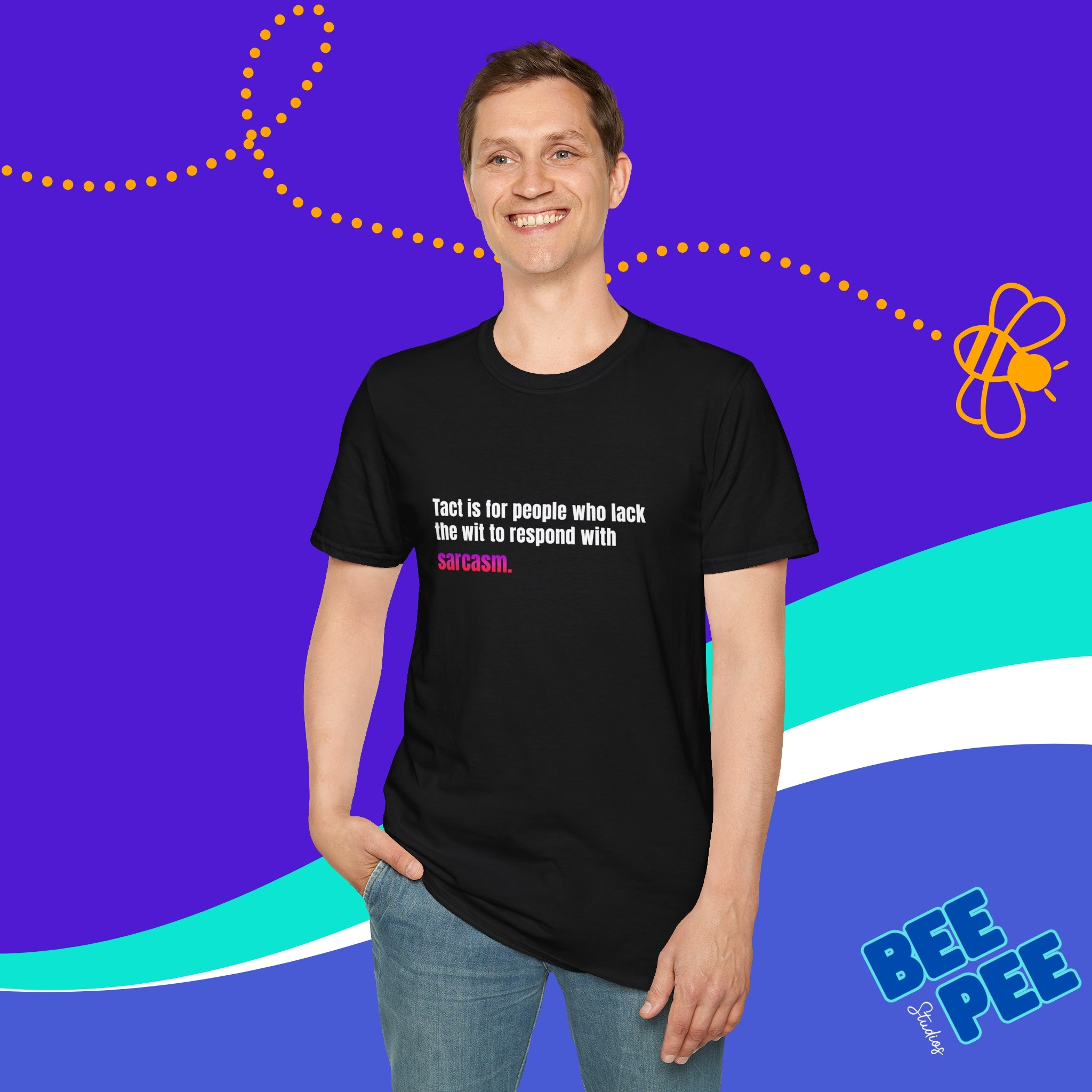 Funny Graphic Tee - Perfect for Sarcastic Souls, Casual Wear, Gift for Friends, Humor Lovers, Everyday Style, Birthday Gift product thumbnail image