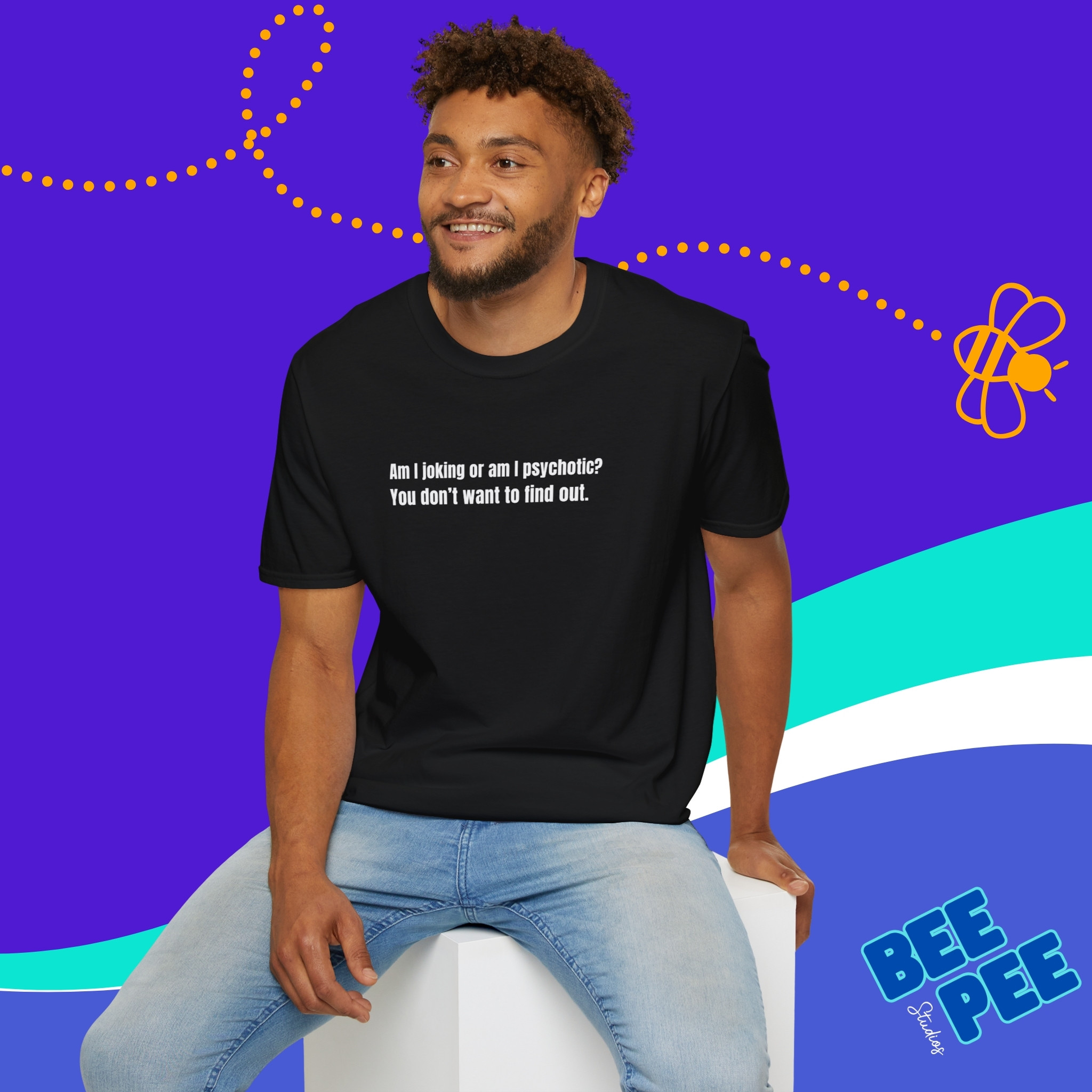 Funny, Quirky Quote Tee Shirt product thumbnail image Funny, Quirky Quote Tee Shirt product thumbnail image
