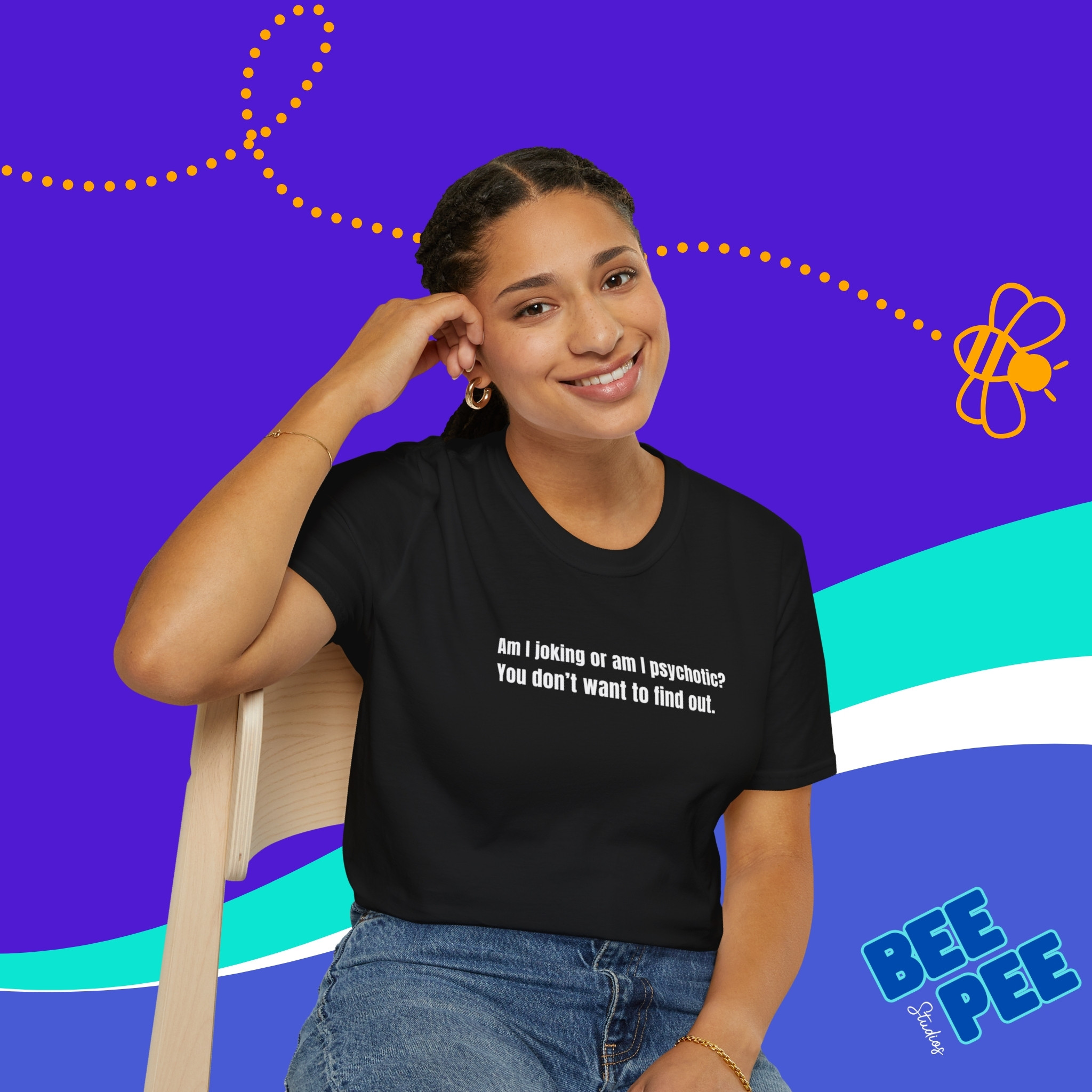 Funny, Quirky Quote Tee Shirt product thumbnail image Funny, Quirky Quote Tee Shirt product thumbnail image